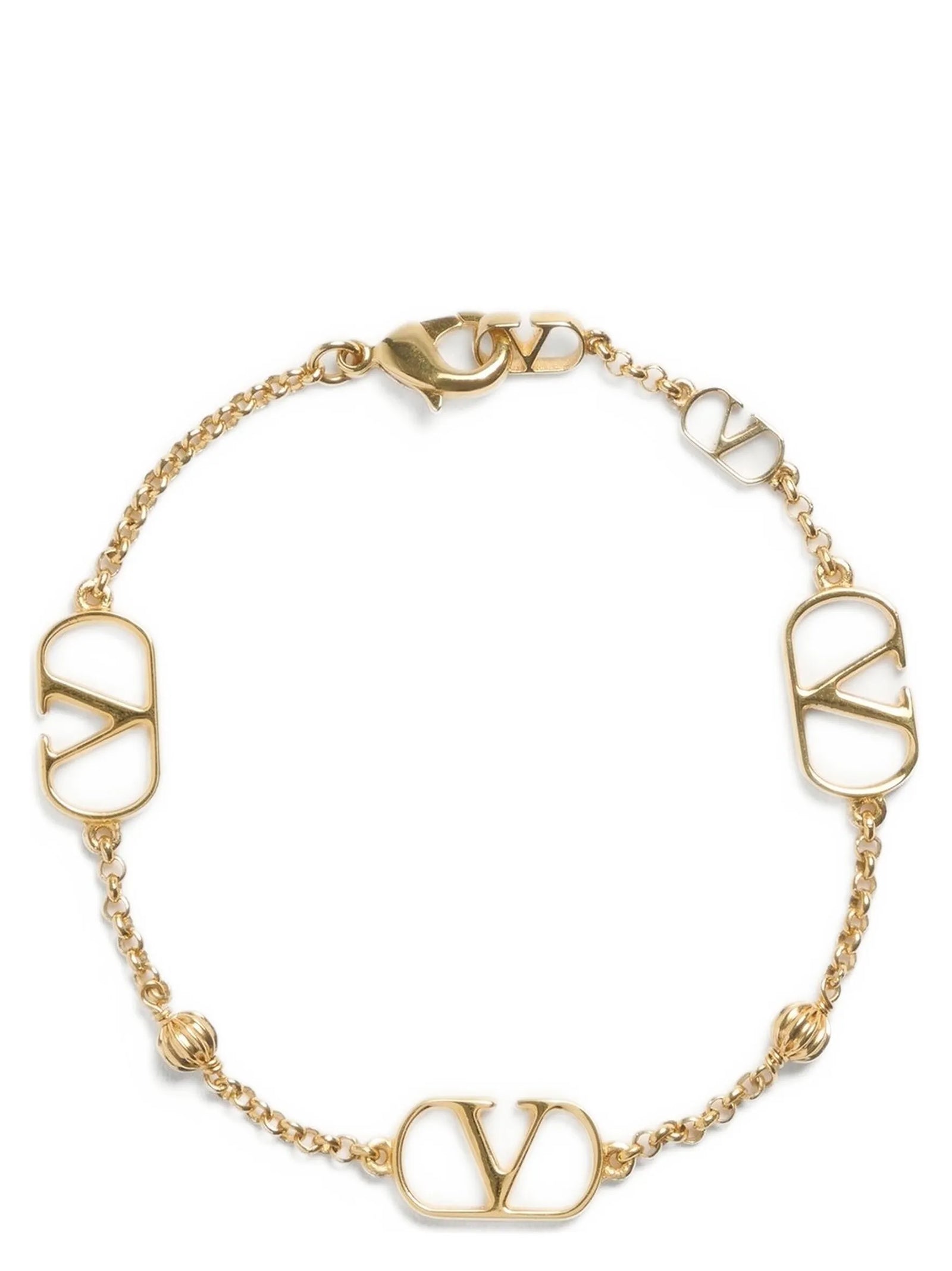 Valentino Garavani Gold Brass Bracelet Valentino Garavani