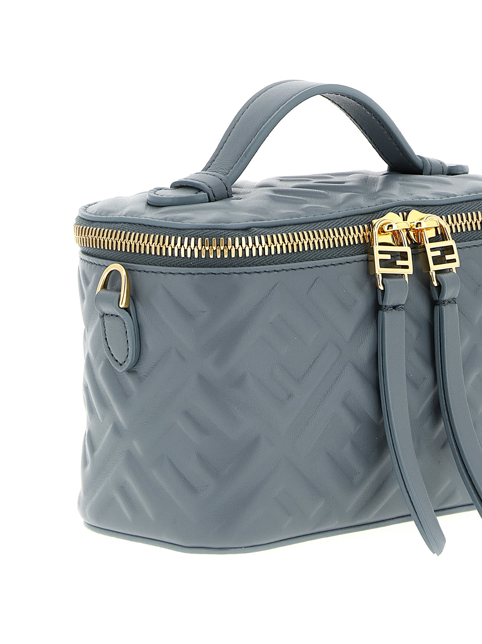 Fendi Blue Lamb Leather Handbag Fendi