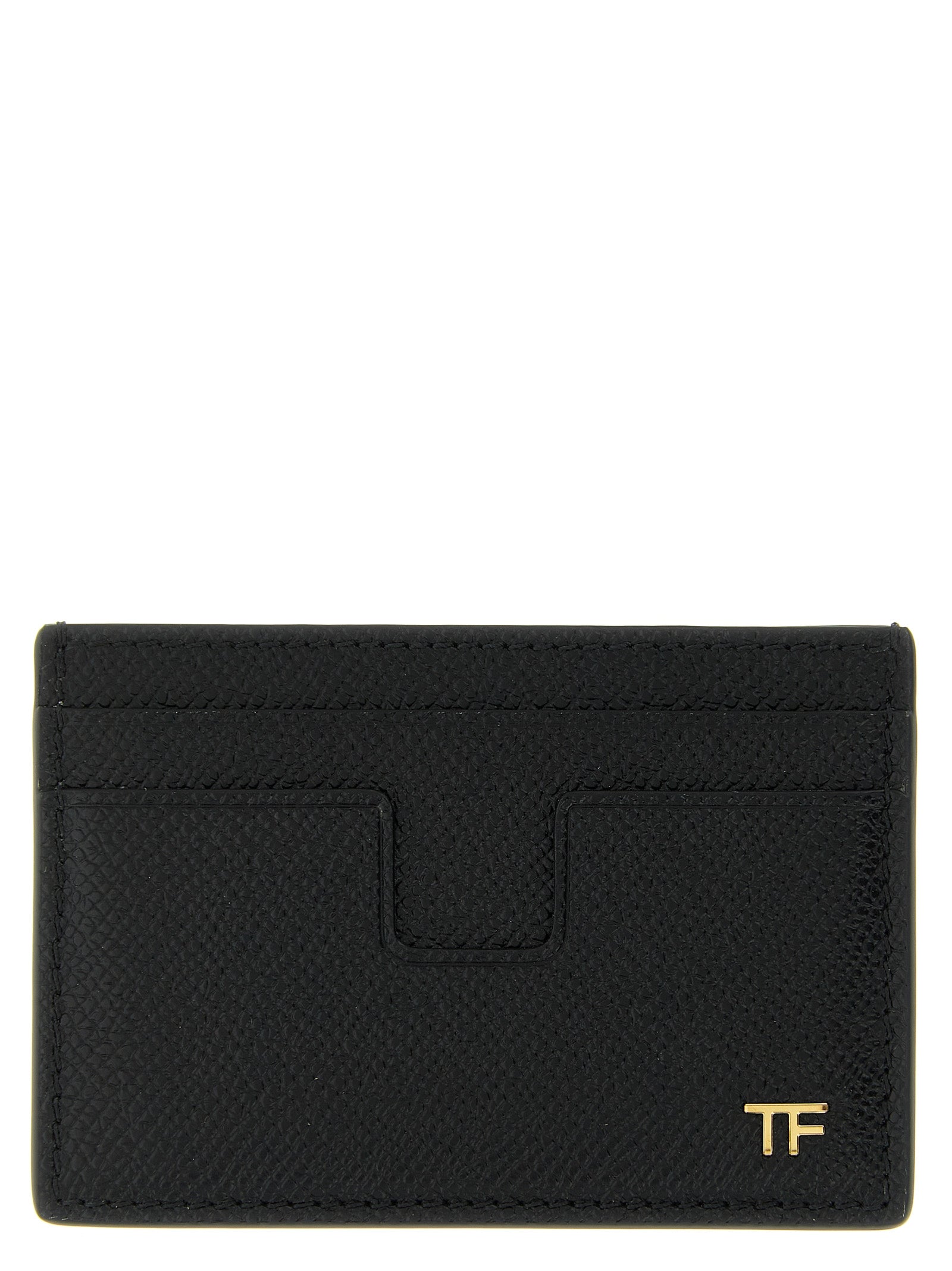 Tom Ford Black Calfskin Cardholder Tom Ford
