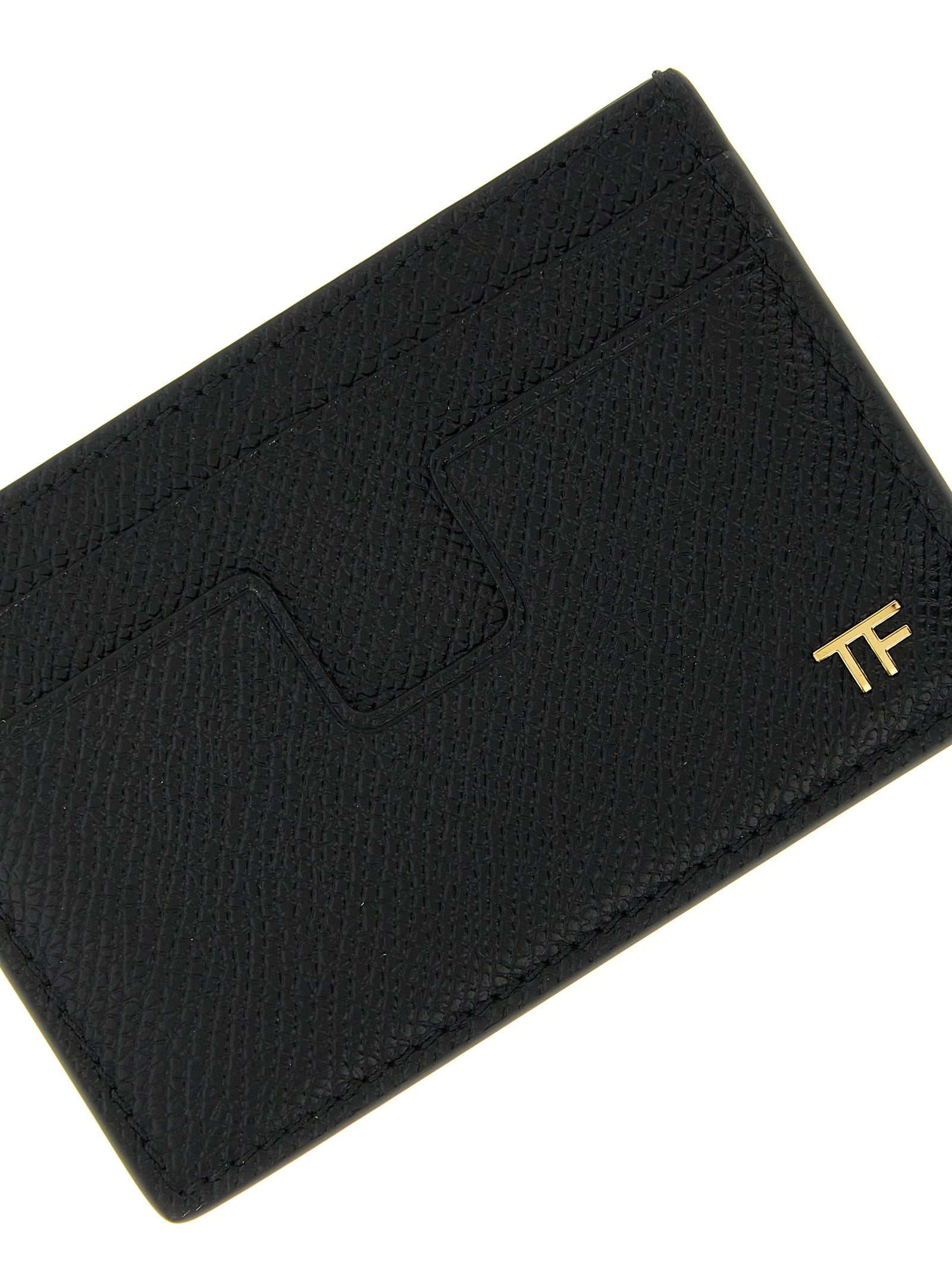 Tom Ford Black Calfskin Cardholder Tom Ford