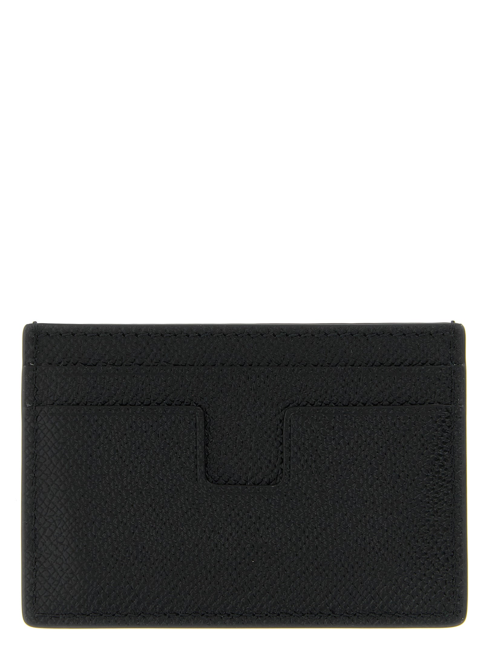 Tom Ford Black Calfskin Cardholder Tom Ford