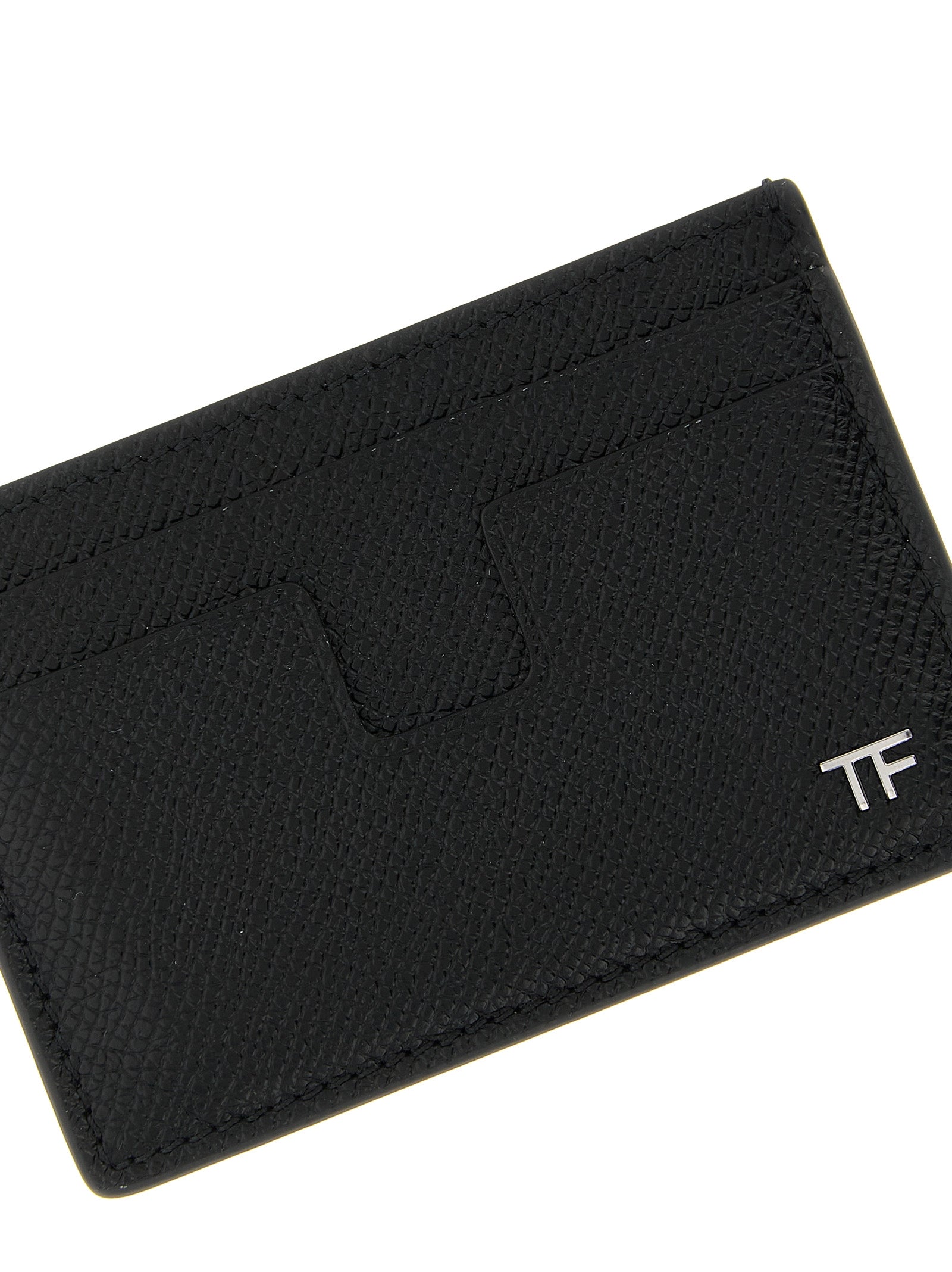 Tom Ford Black Calfskin Cardholder Tom Ford