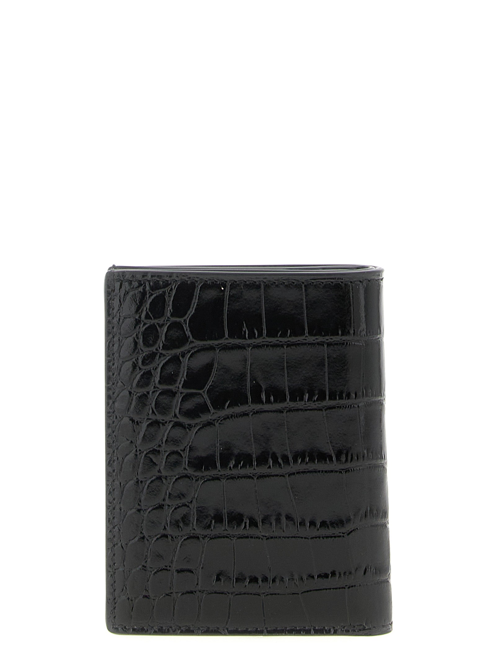 Tom Ford Black Calfskin Cardholder Tom Ford