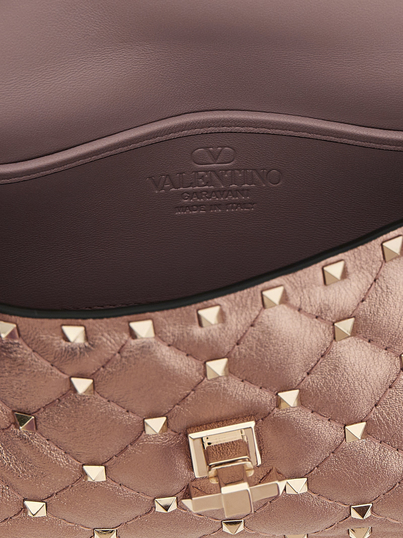 Valentino Garavani Multicolor Lamb Leather Shoulder Bag Valentino Garavani
