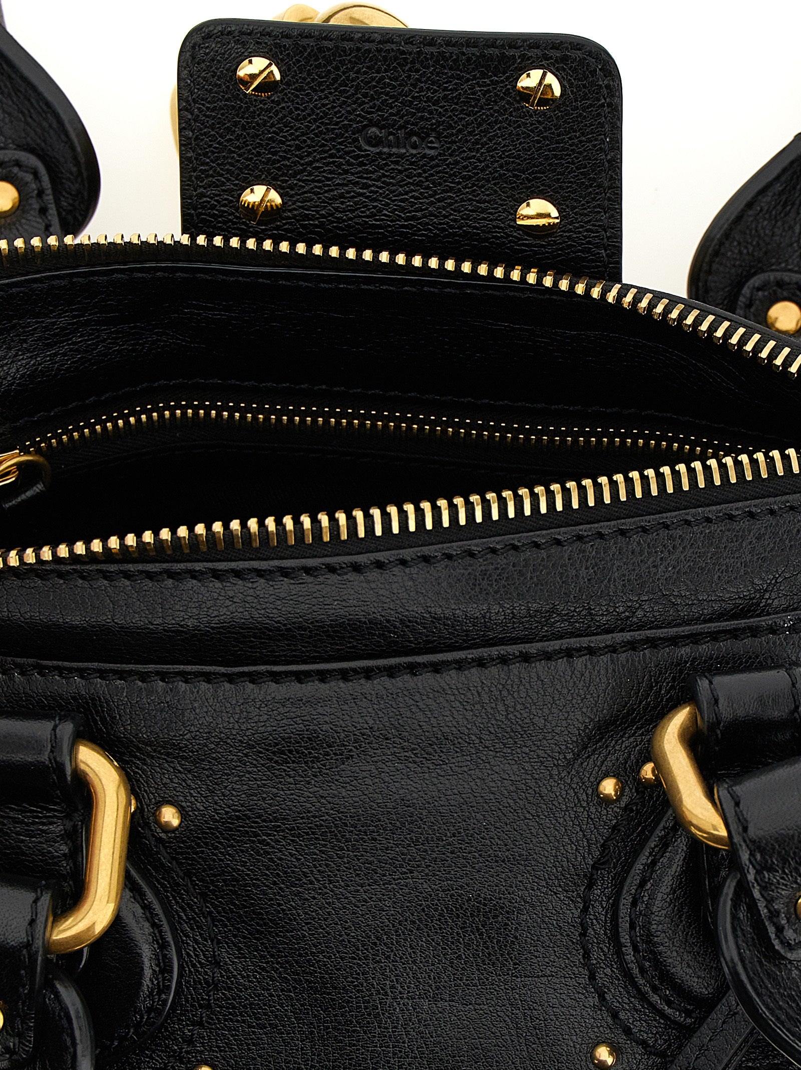 Chloé Black Buffalo Leather Handbag Chloé