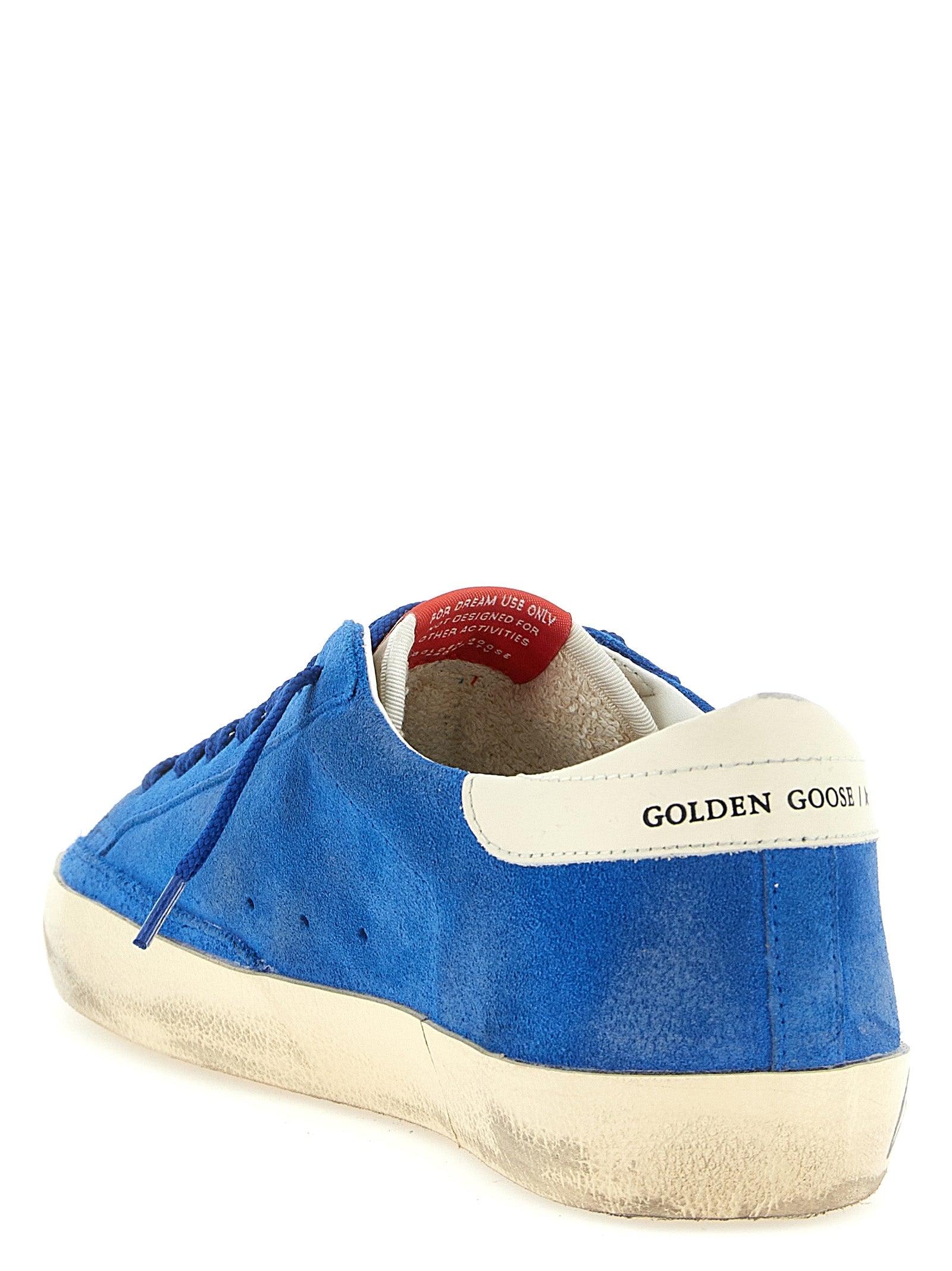 Golden Goose Blue Cowhide Athletic Sneakers Golden Goose