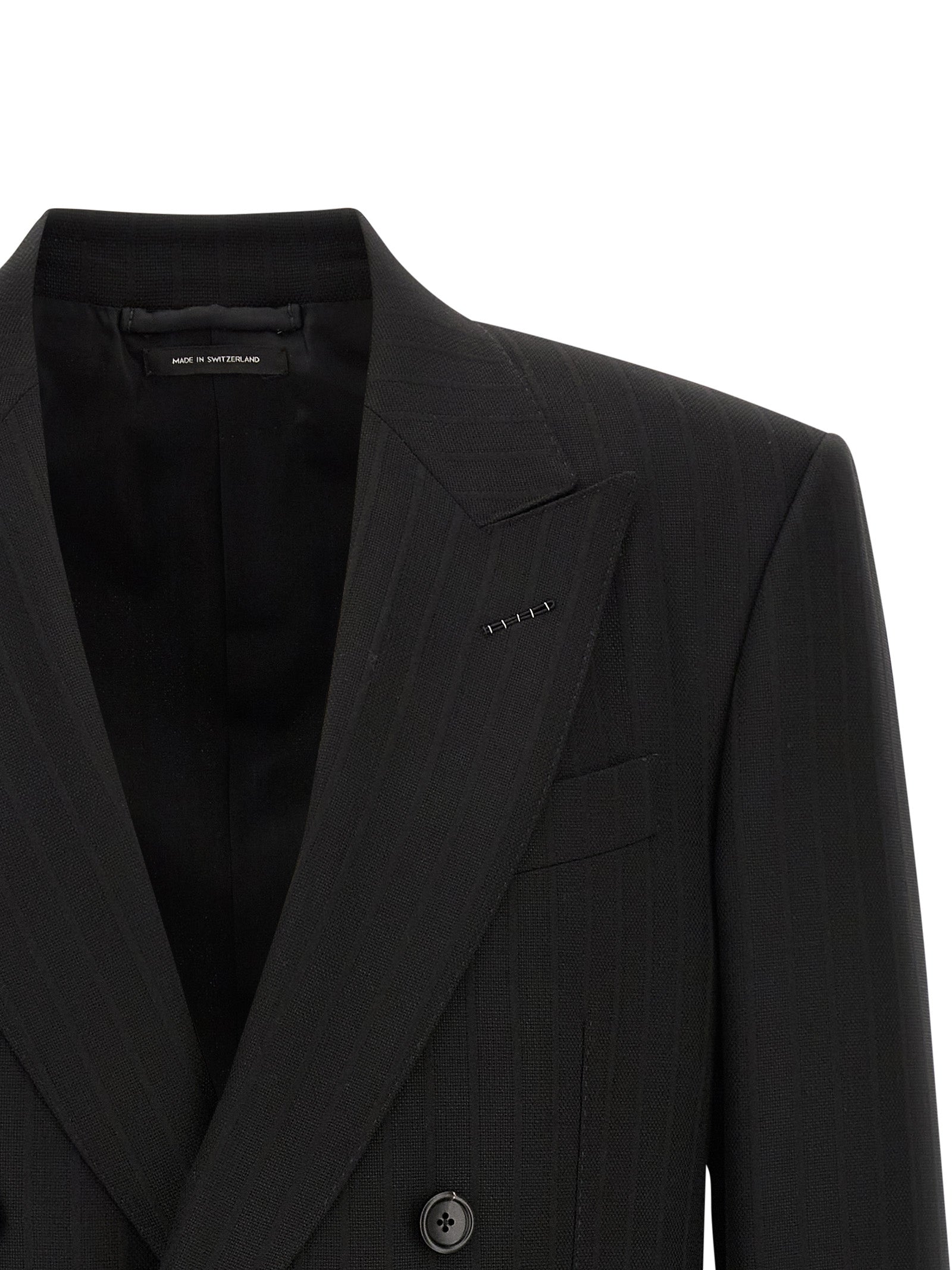 Tom Ford Black Wool Blazer Tom Ford