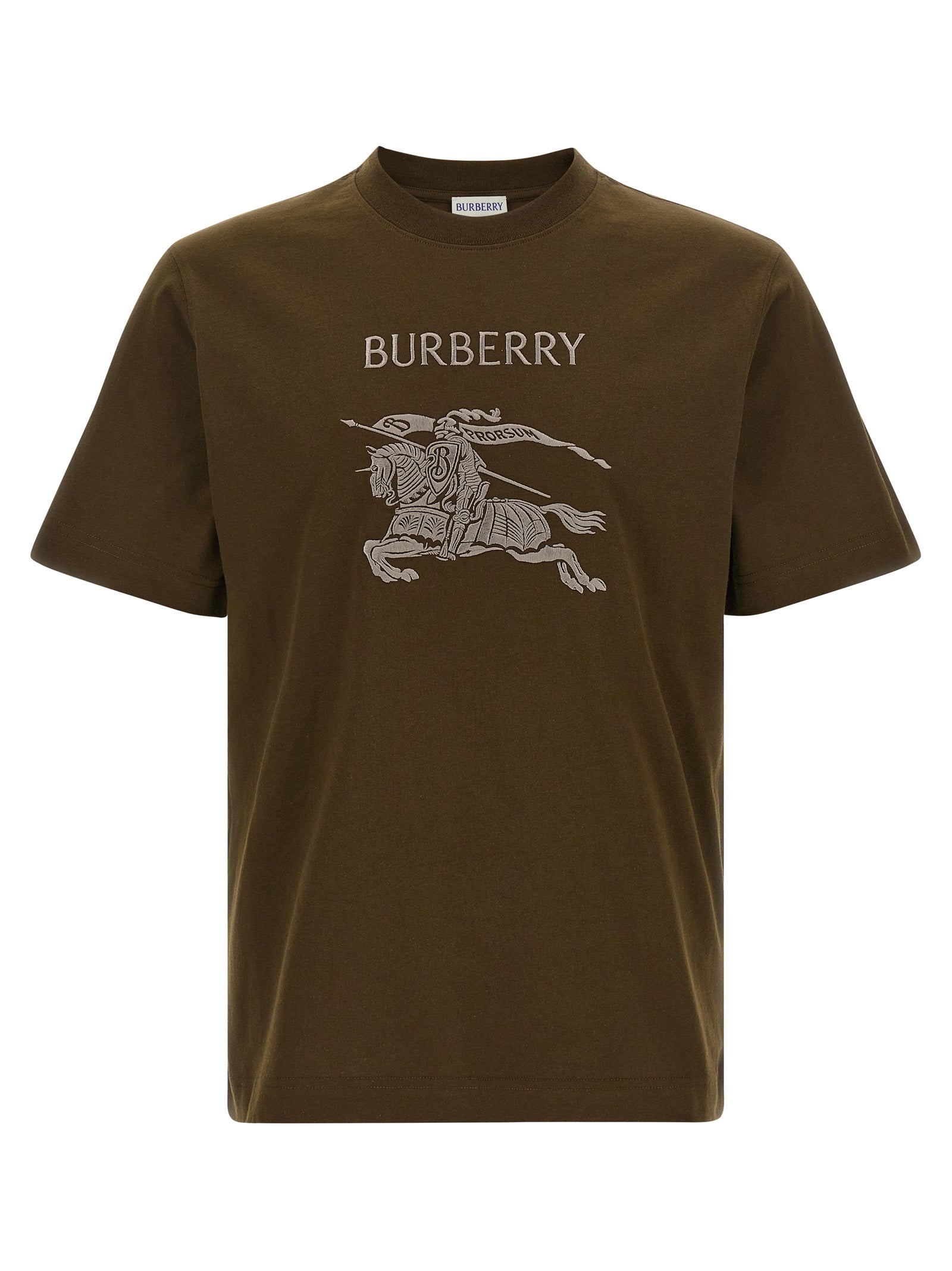 Burberry Bicolor Cotton T-Shirt Burberry