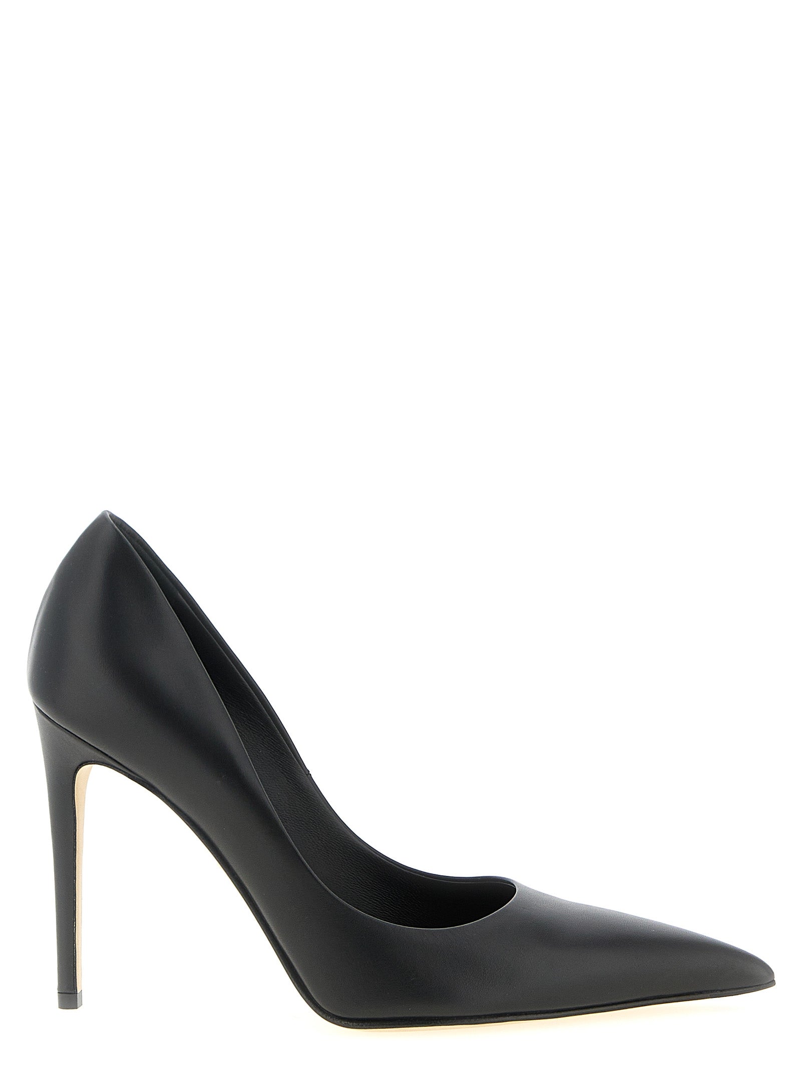 Alexander McQueen Black Calfskin High Heel Pumps Alexander McQueen