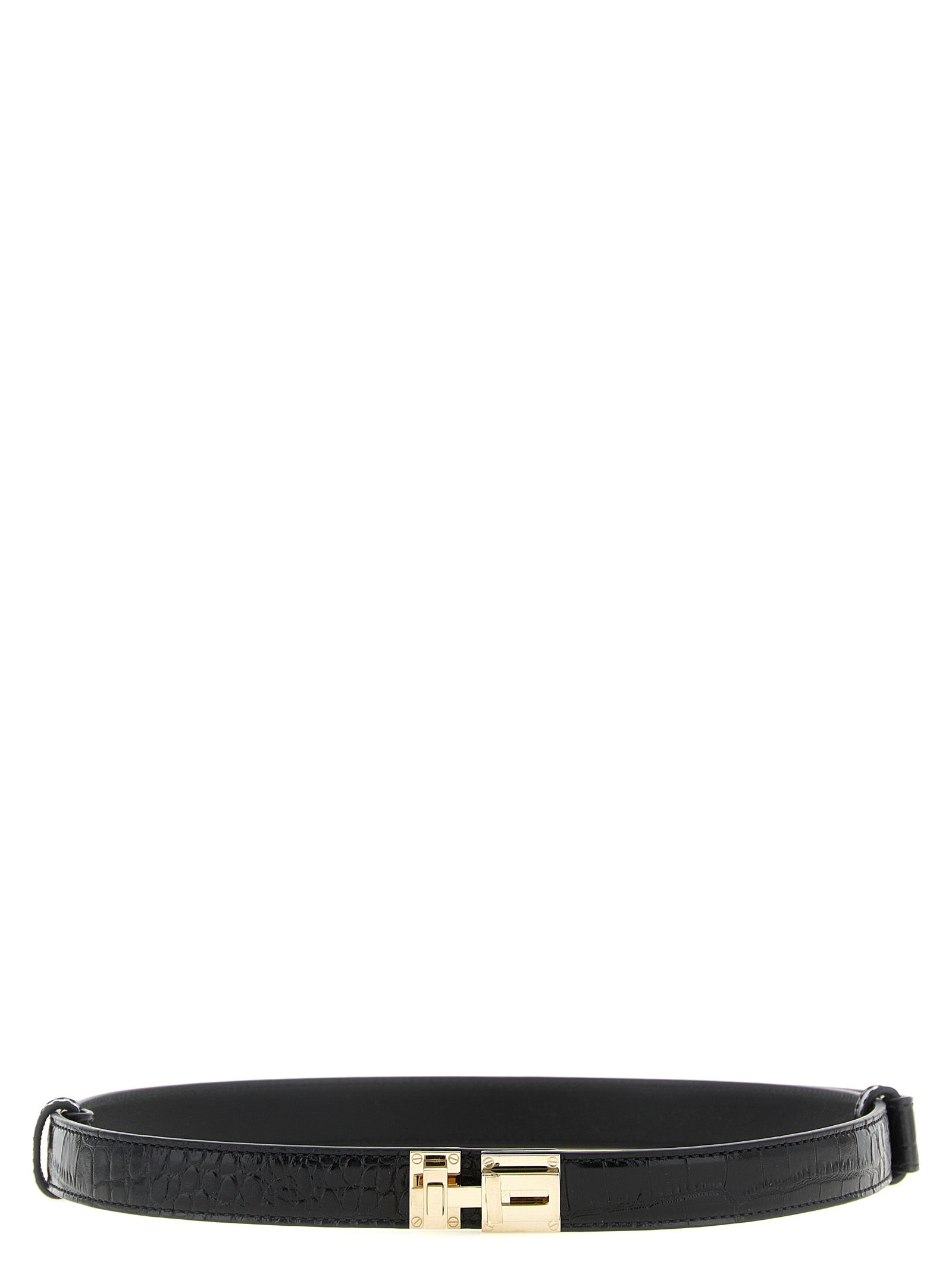 Tom Ford Black Calfskin Regular Belt Tom Ford