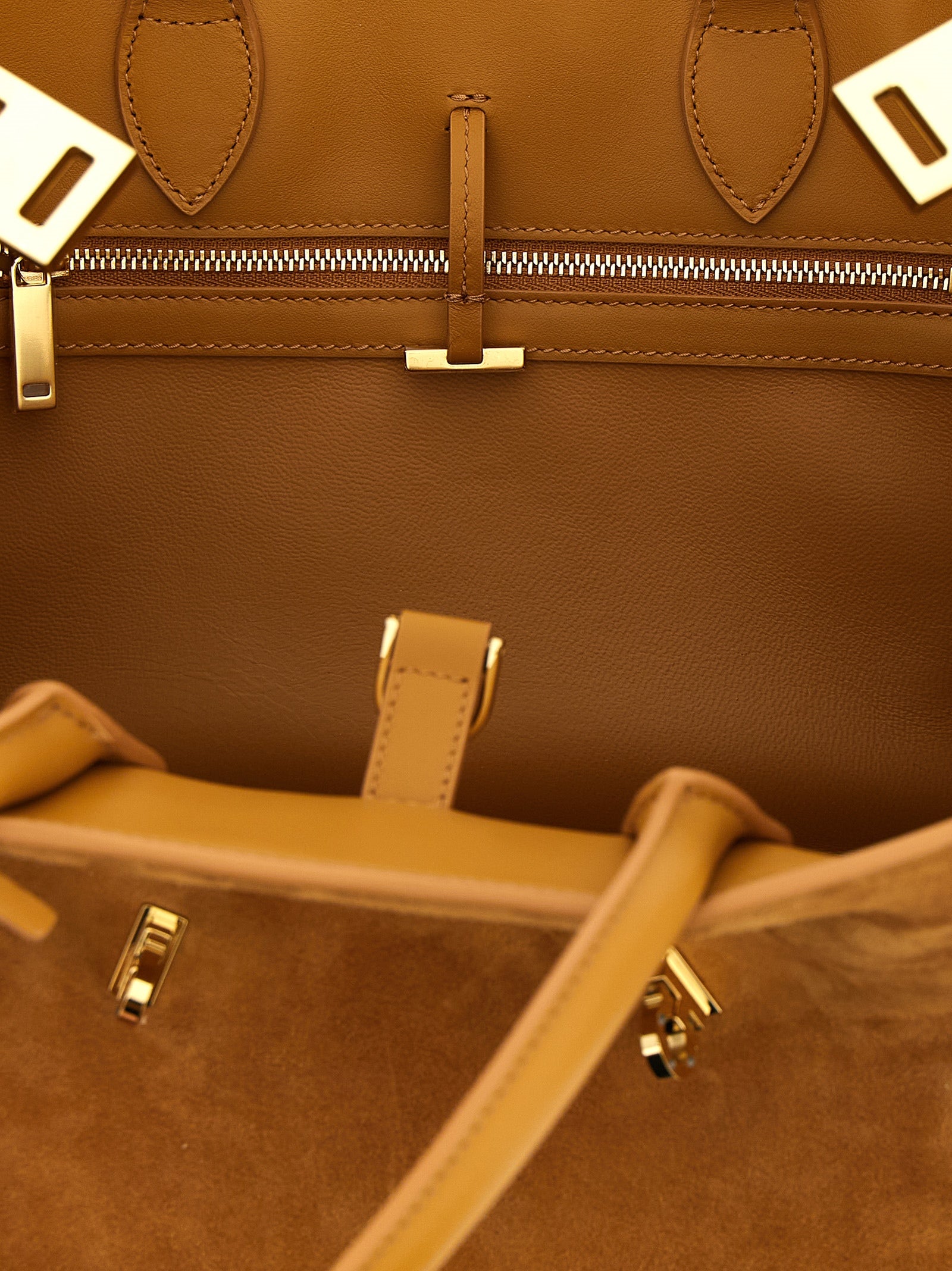Ferragamo Beige Goatskin Handbag Ferragamo