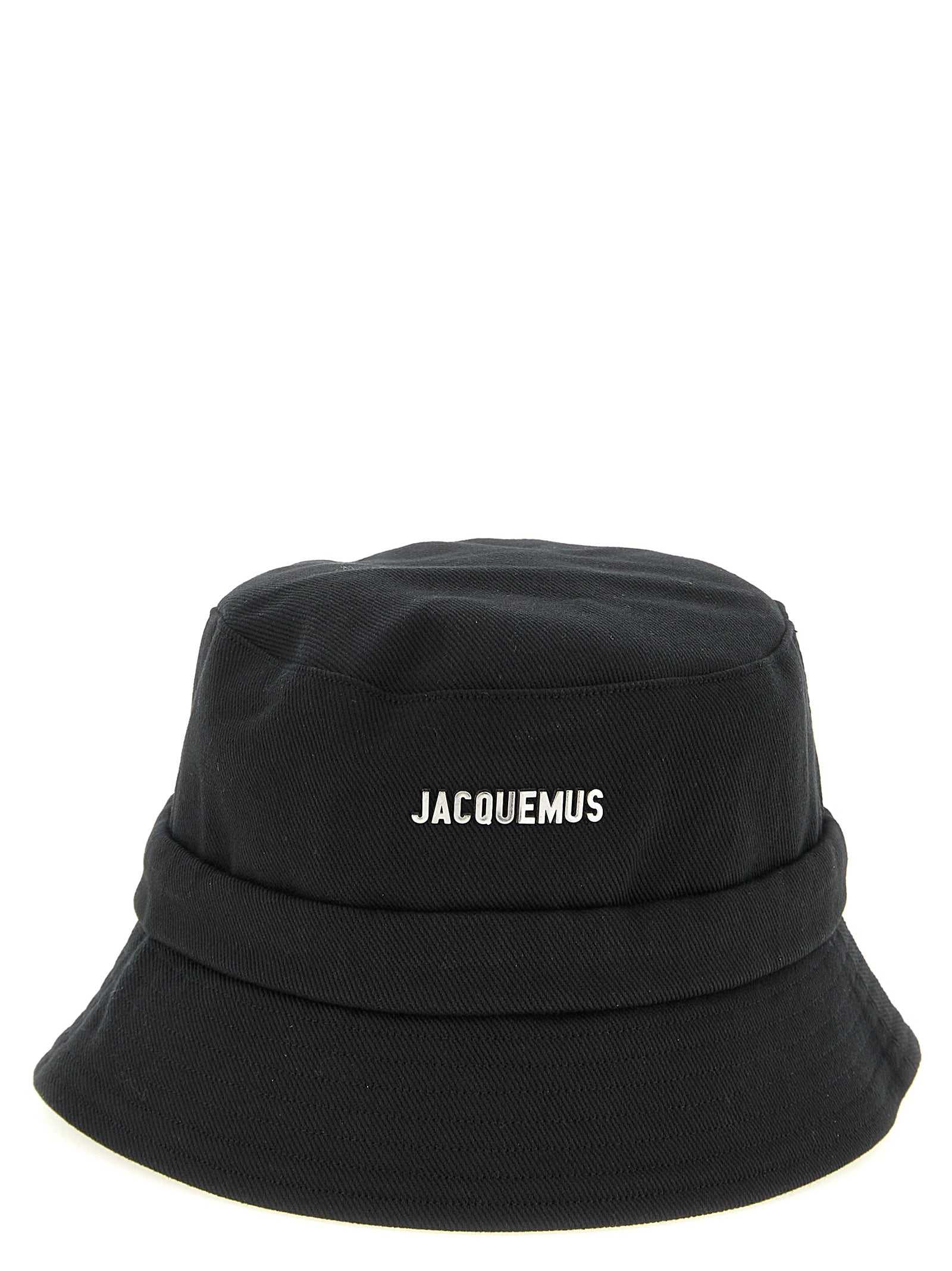 Jacquemus Black Cotton Bucket Hat Jacquemus