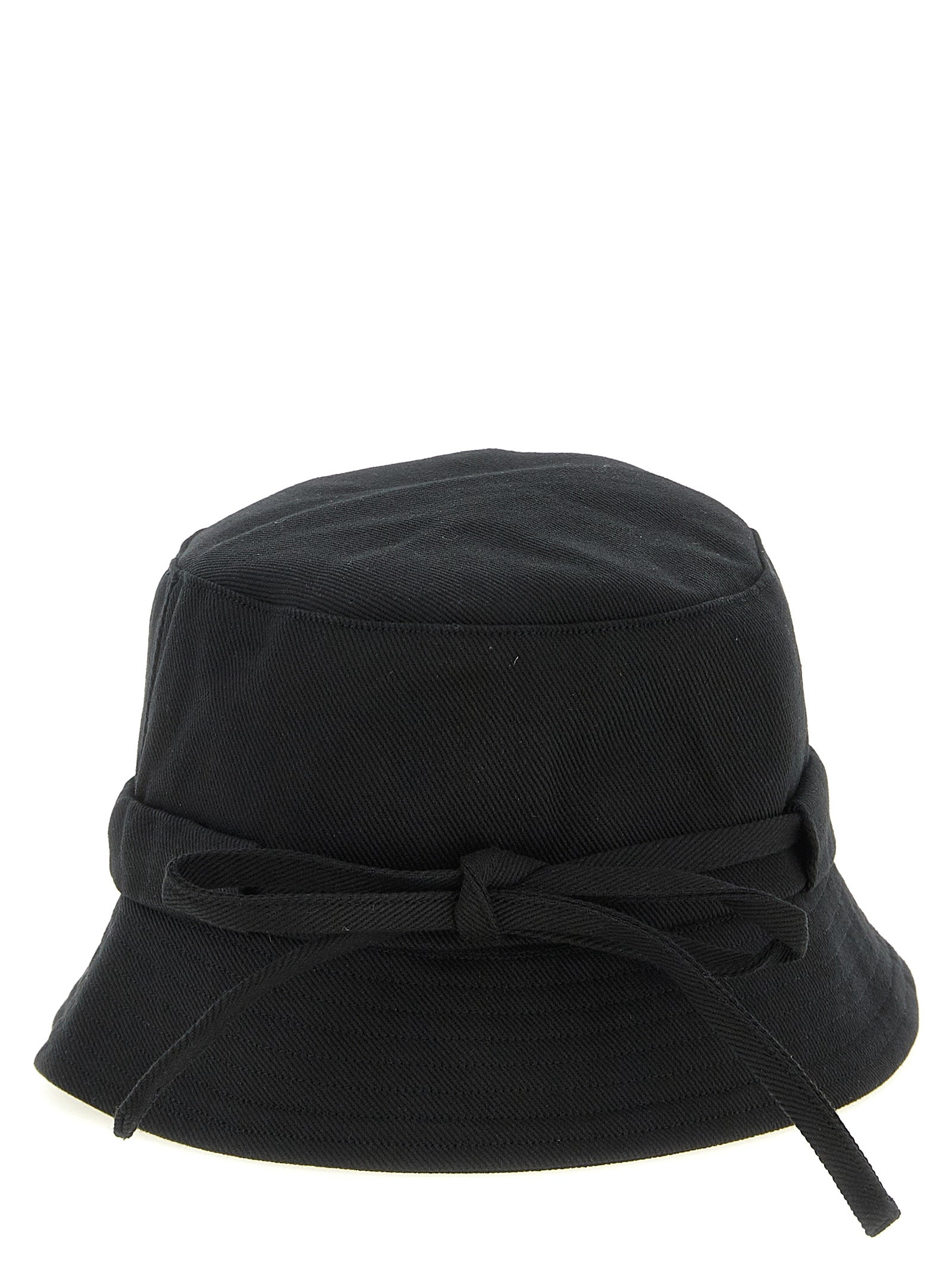 Jacquemus Black Cotton Bucket Hat Jacquemus