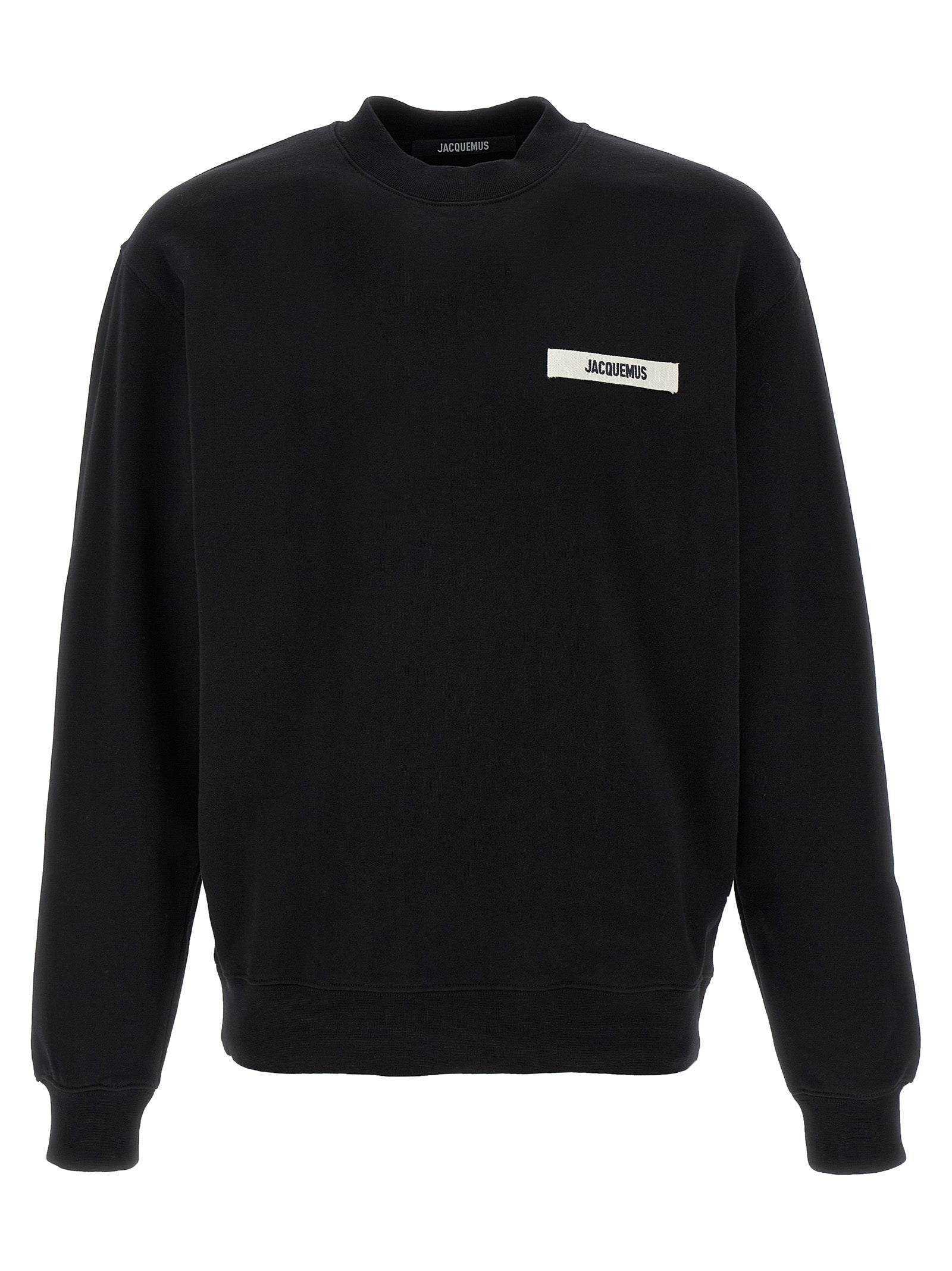 Jacquemus Black Cotton Sweatshirt Jacquemus