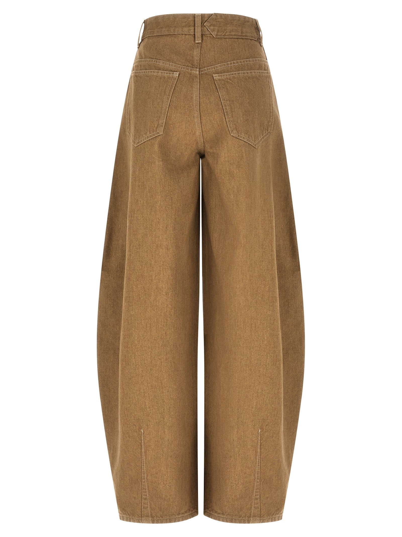 Jacquemus Beige Cotton Jeans Denim Jacquemus