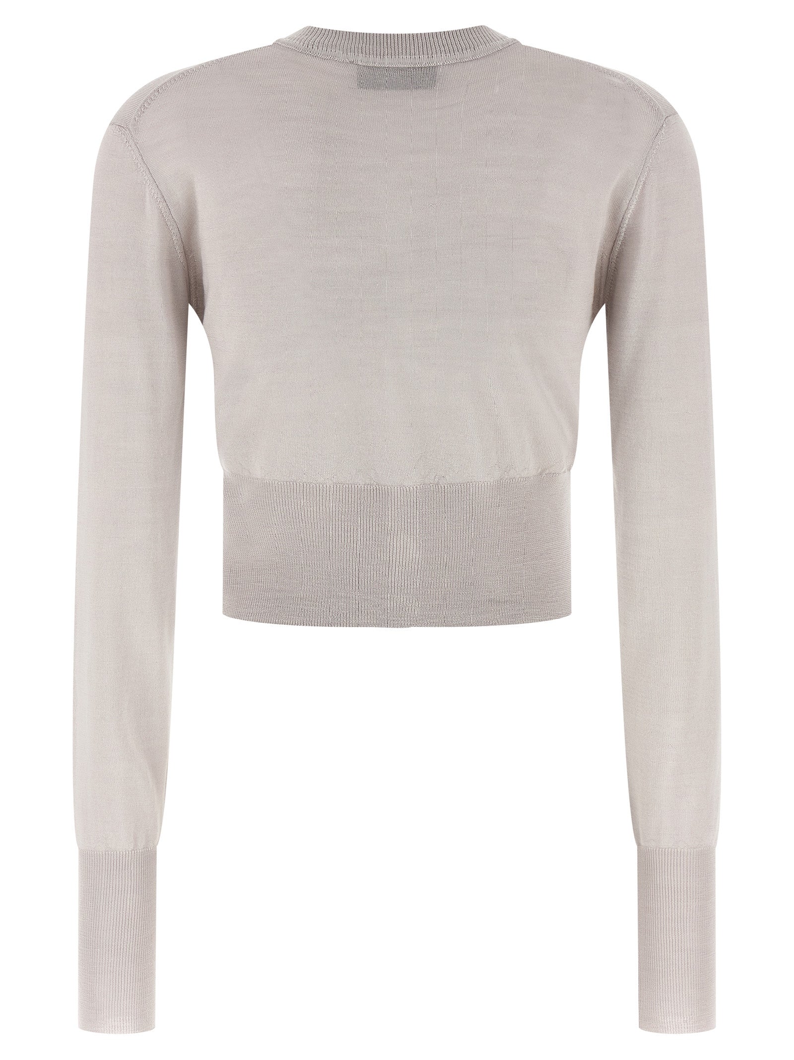 Vivienne Westwood Gray Wool Cardigan Vivienne Westwood