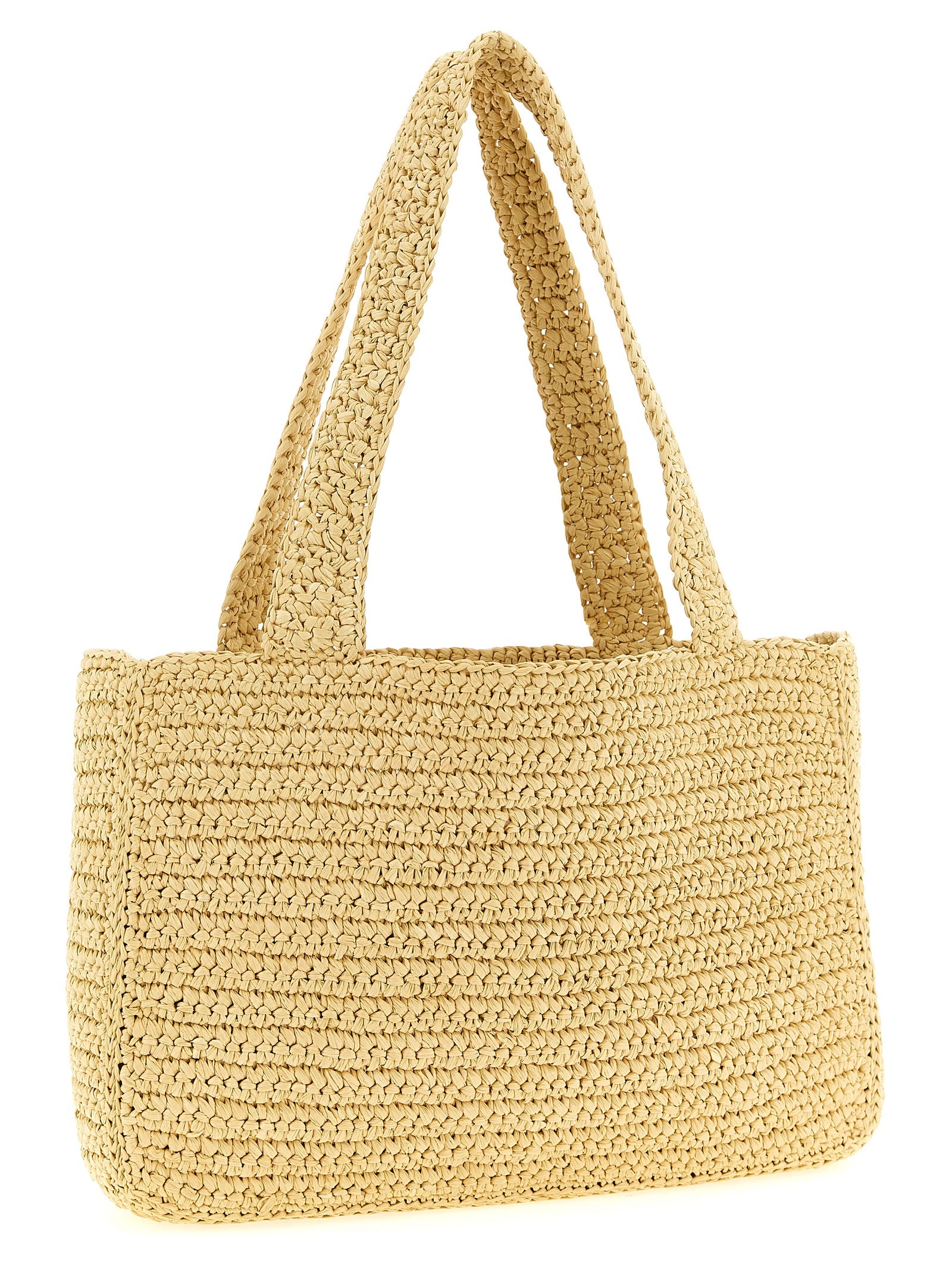 Valentino Garavani White Viscose Tote Bag Valentino Garavani