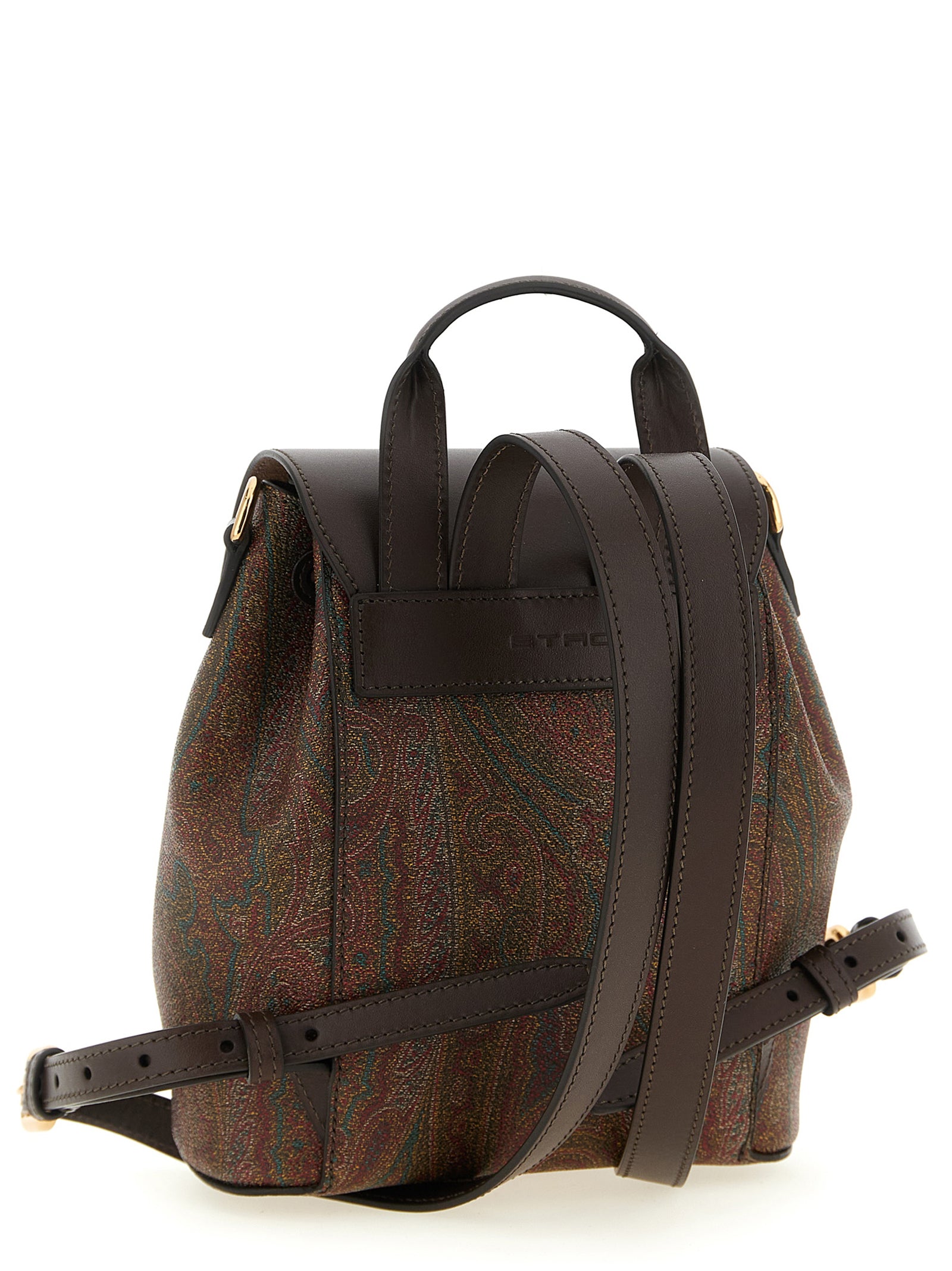 Etro Multicolor Cotton Backpack Etro