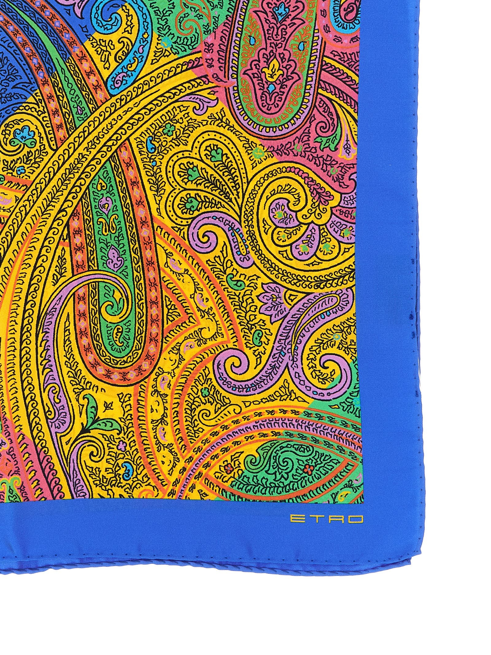 Etro Multicolor Silk Scarf Etro
