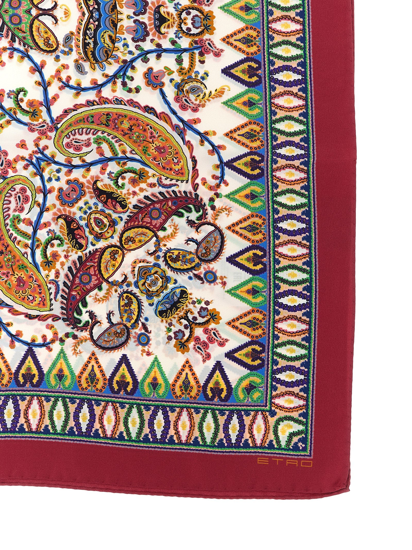 Etro Multicolor Silk Foulard Etro
