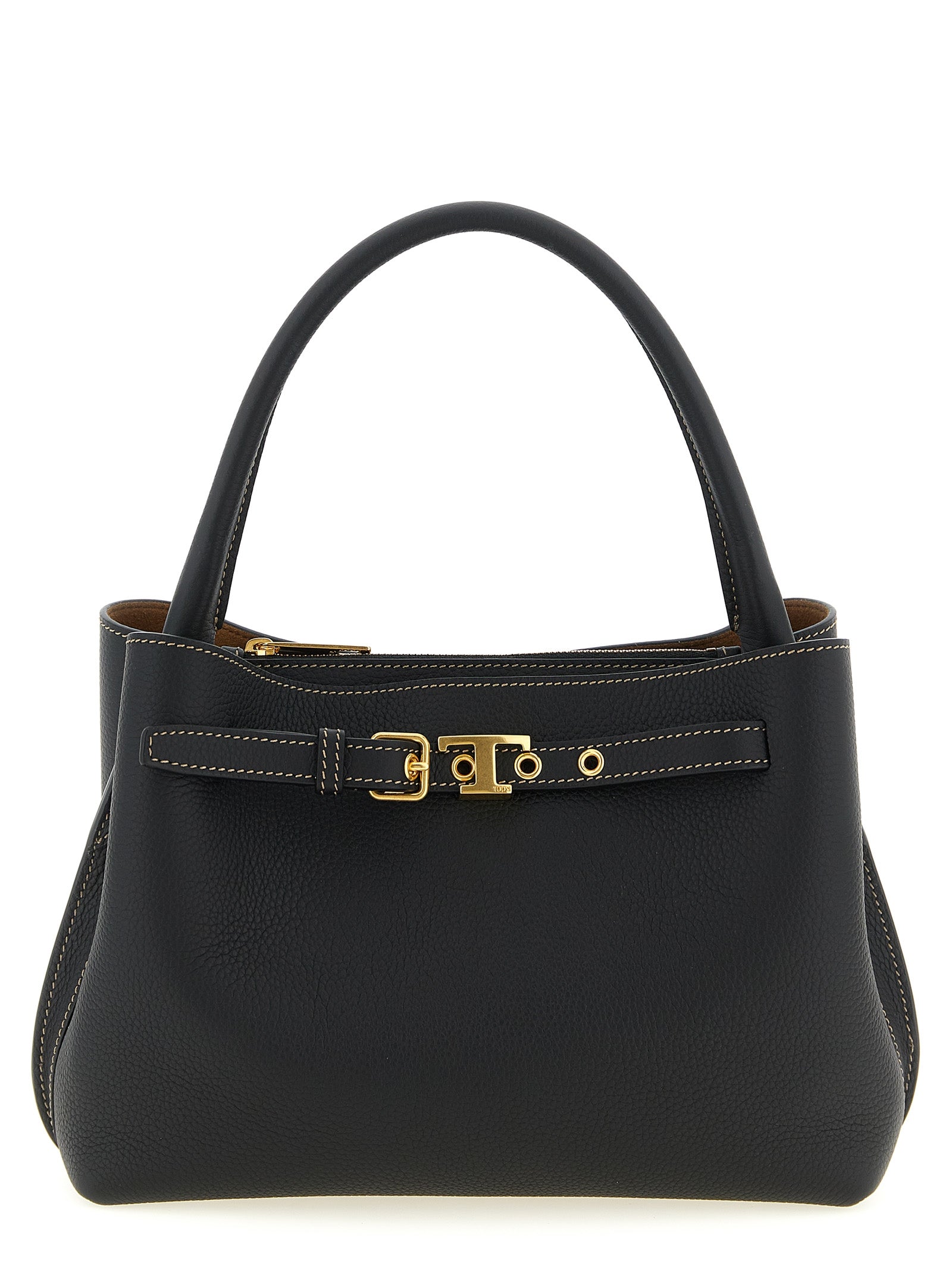 Tod's Black Calfskin Handbag Tod's