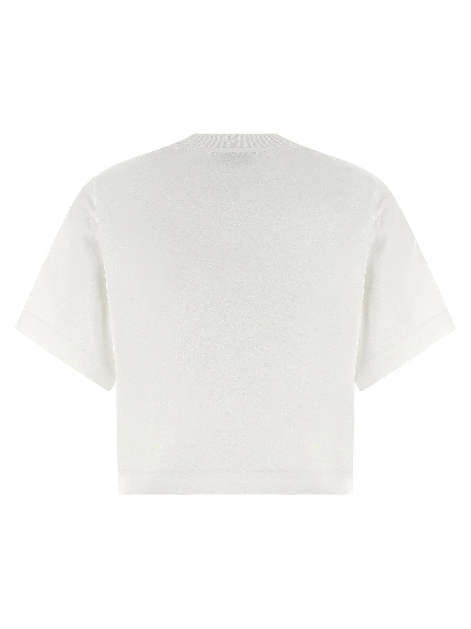 Off-White White Cotton T-Shirt Off-White