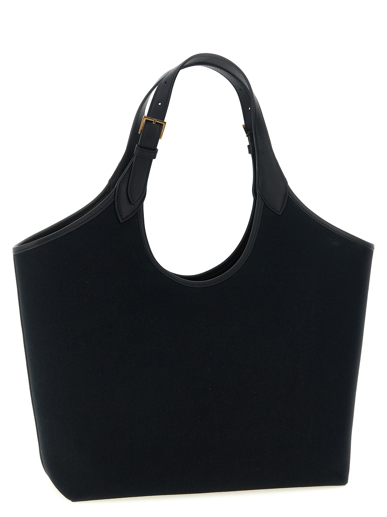 Versace Black Cotton Tote Bag Versace