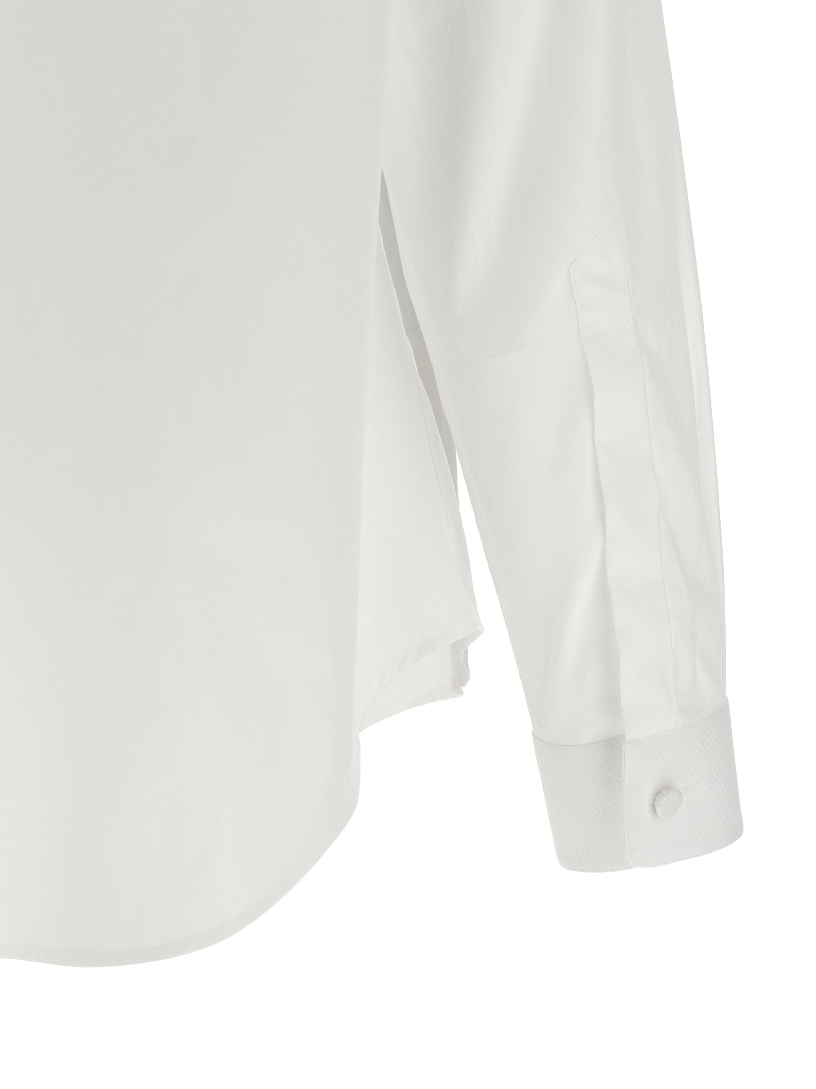 Tom Ford White Cotton Blouse Tom Ford