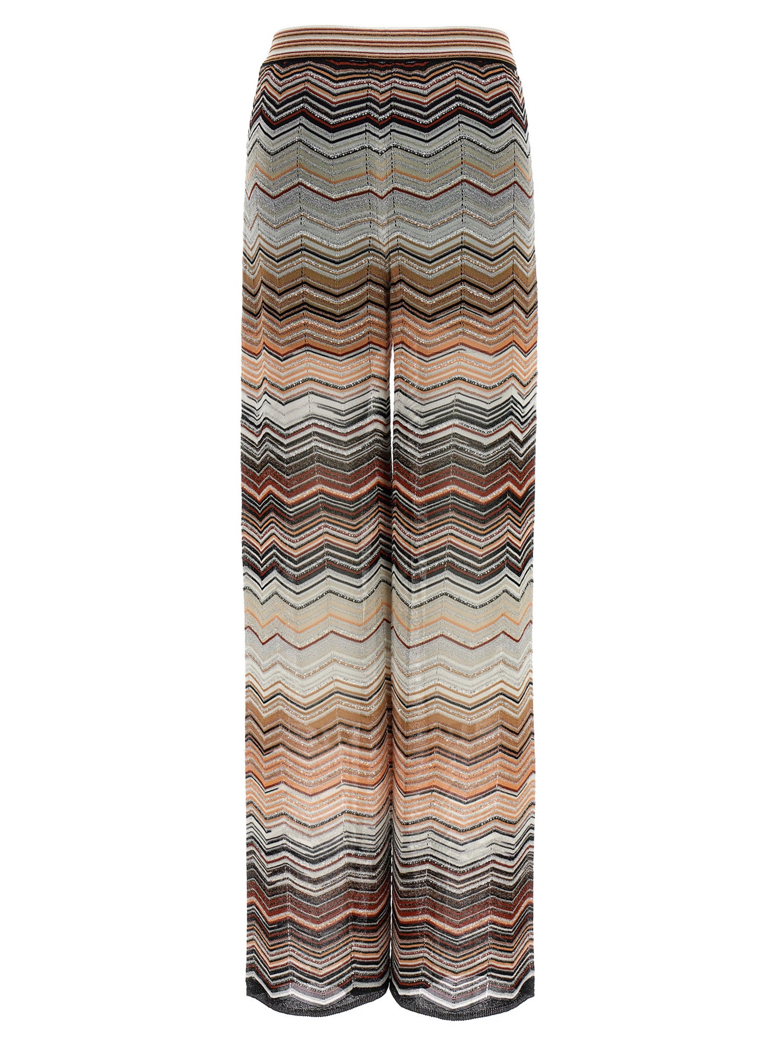 Missoni Multicolor Viscose Casual Pants Missoni