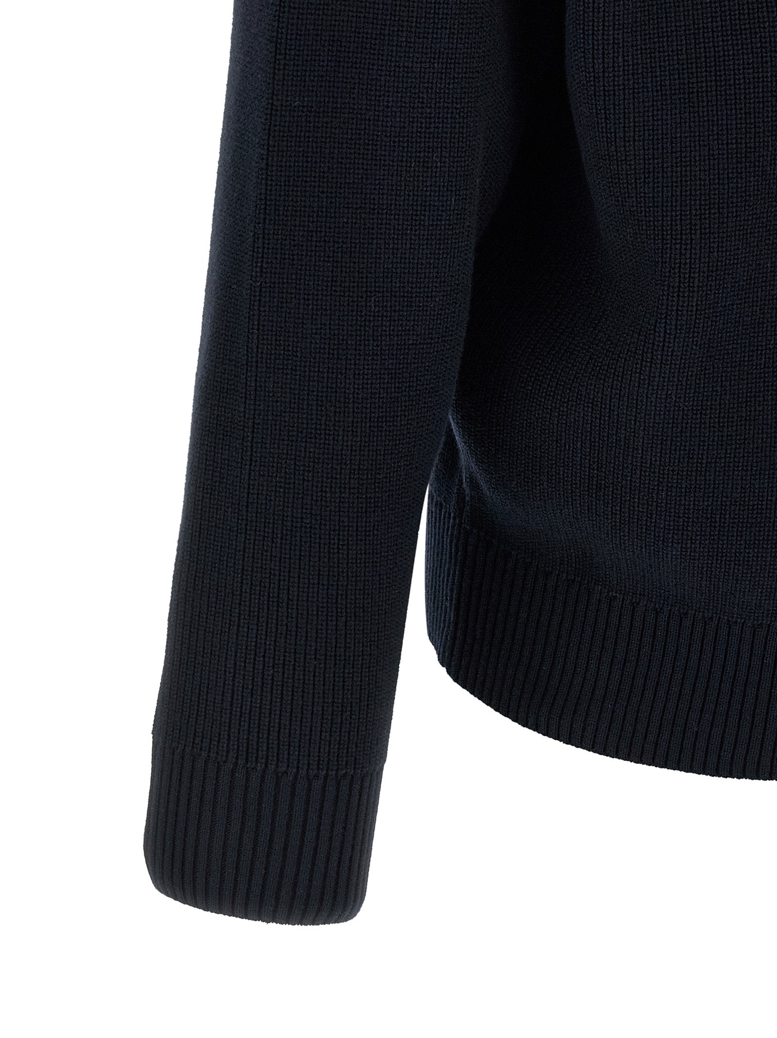 Stone Island Blue Cotton Cardigan Stone Island