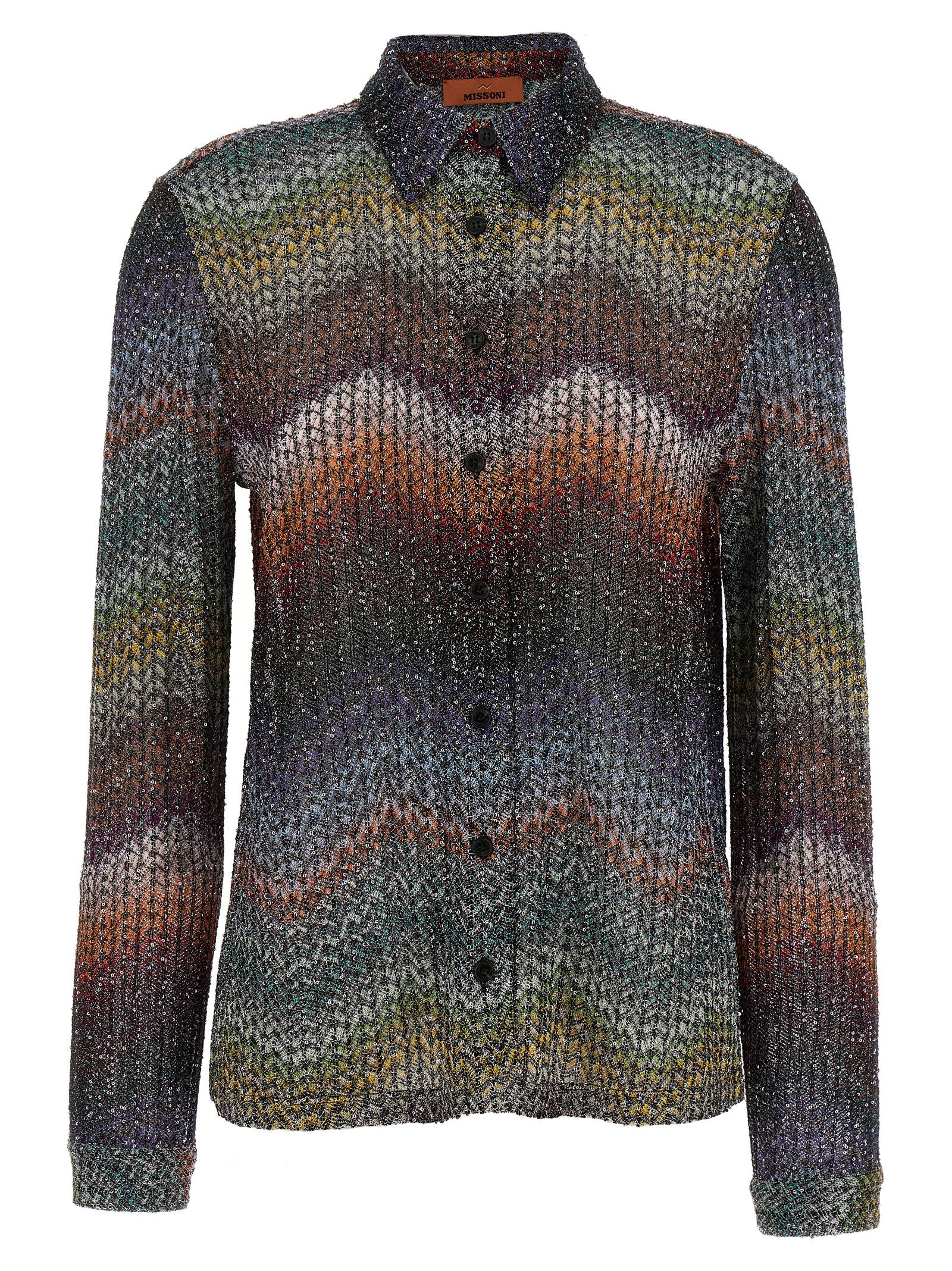 Missoni Multicolor Viscose Blouse Missoni