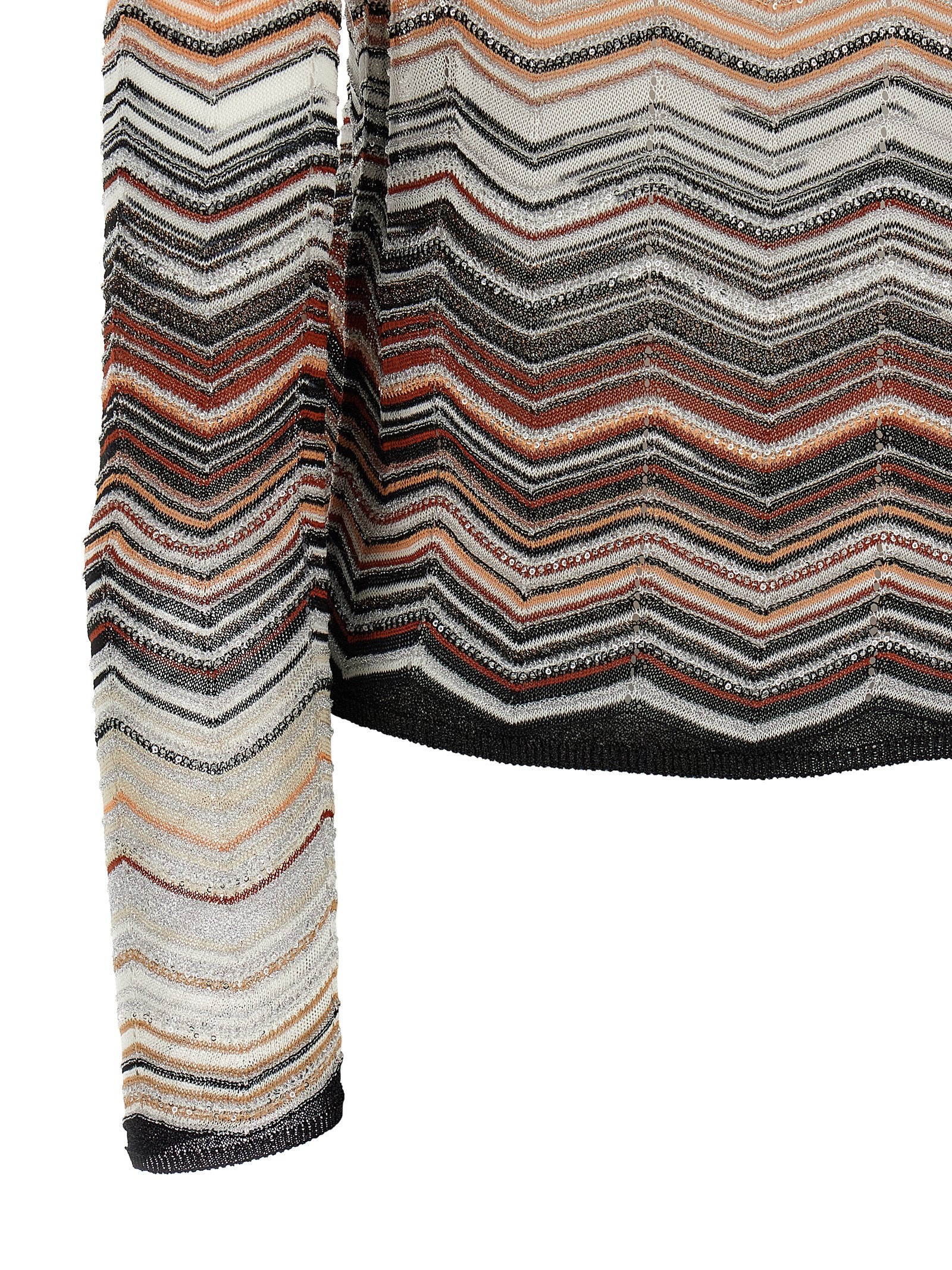 Missoni Brown Viscose Cardigan Missoni