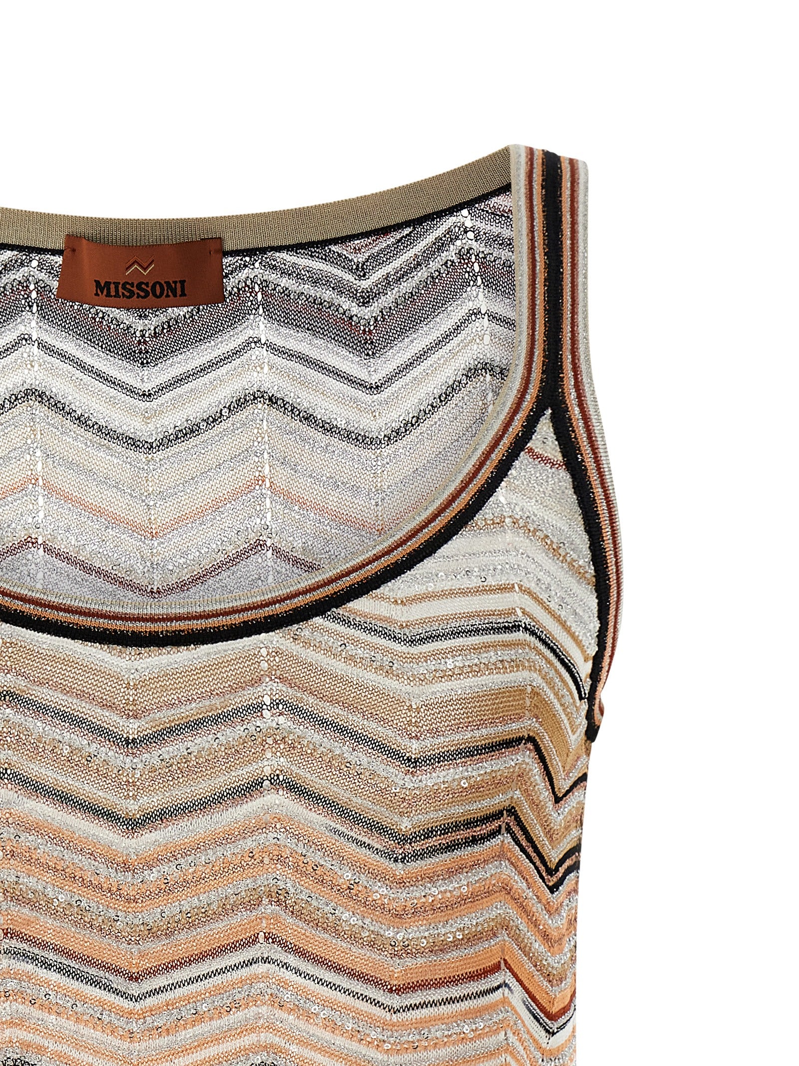 Missoni Multicolor Viscose Tank Tops Missoni