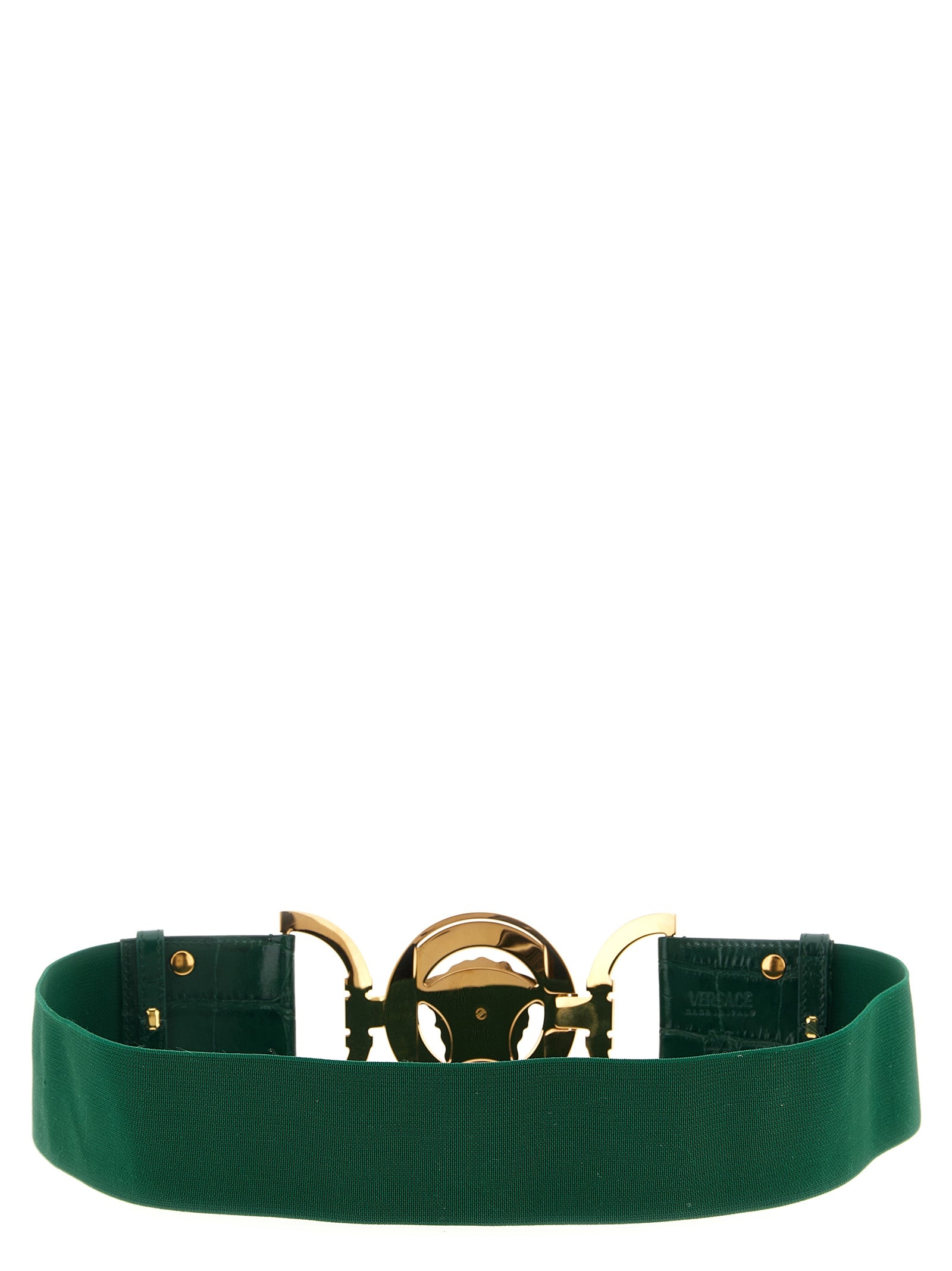 Versace Bicolor Calfskin Regular Belt Versace