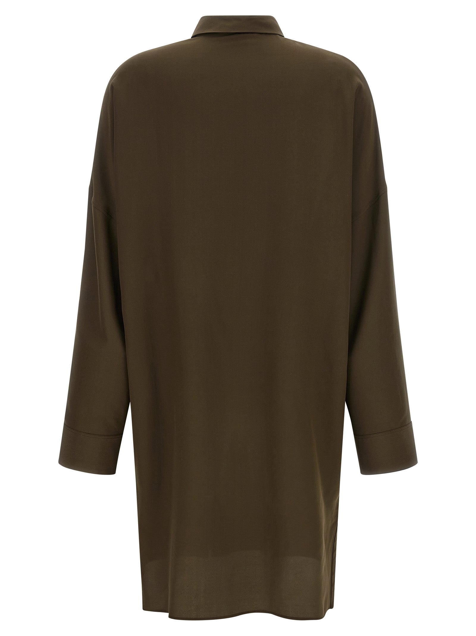 Tom Ford Bicolor Silk Midi Dress Tom Ford