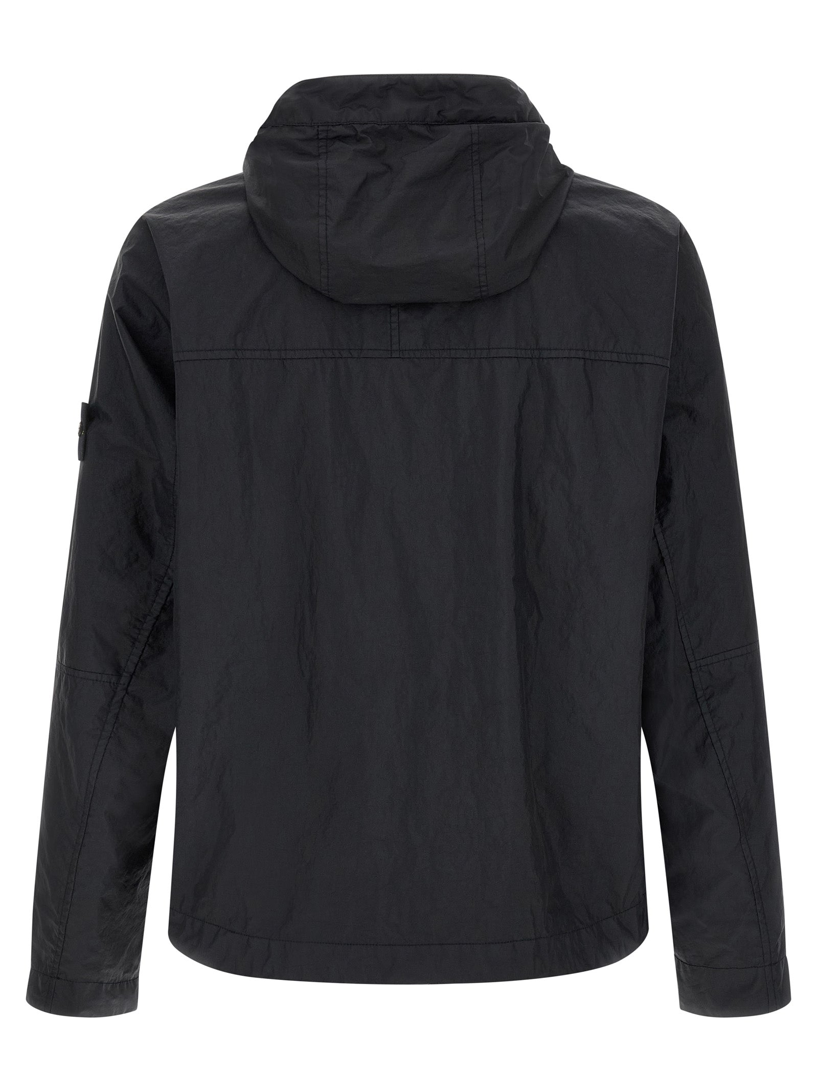 Stone Island Blue Polyamide Shell Jacket Stone Island