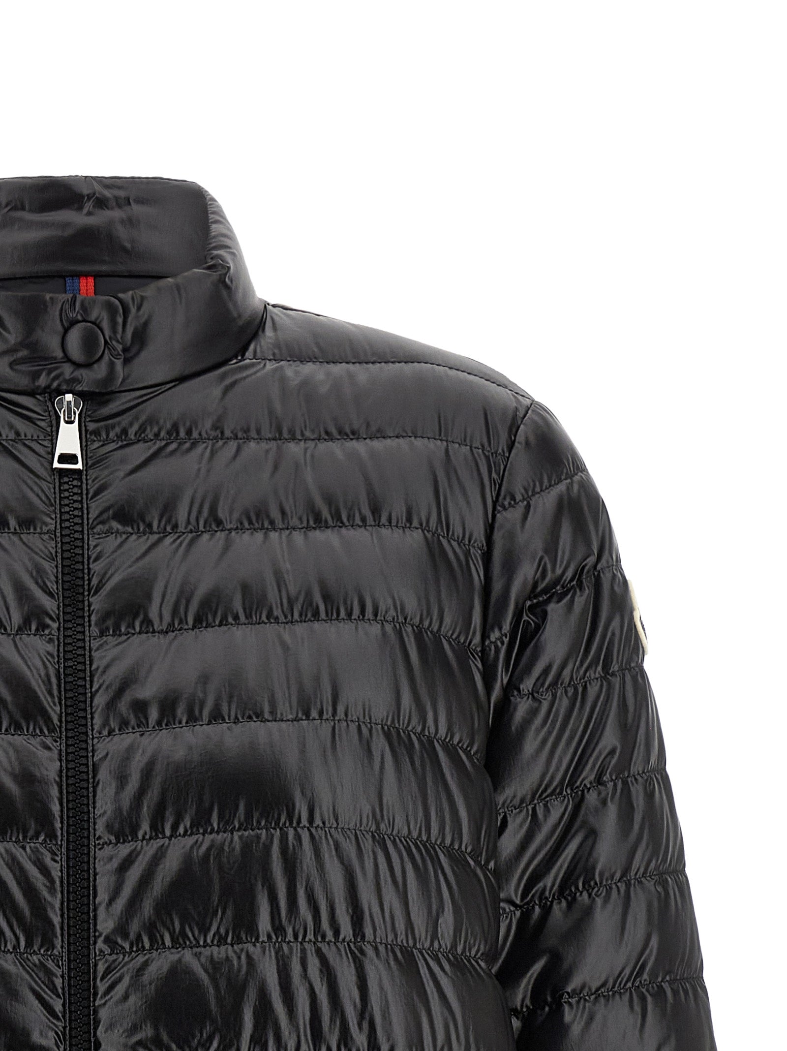 Moncler Black Polyamide Full-Length Jacket Moncler