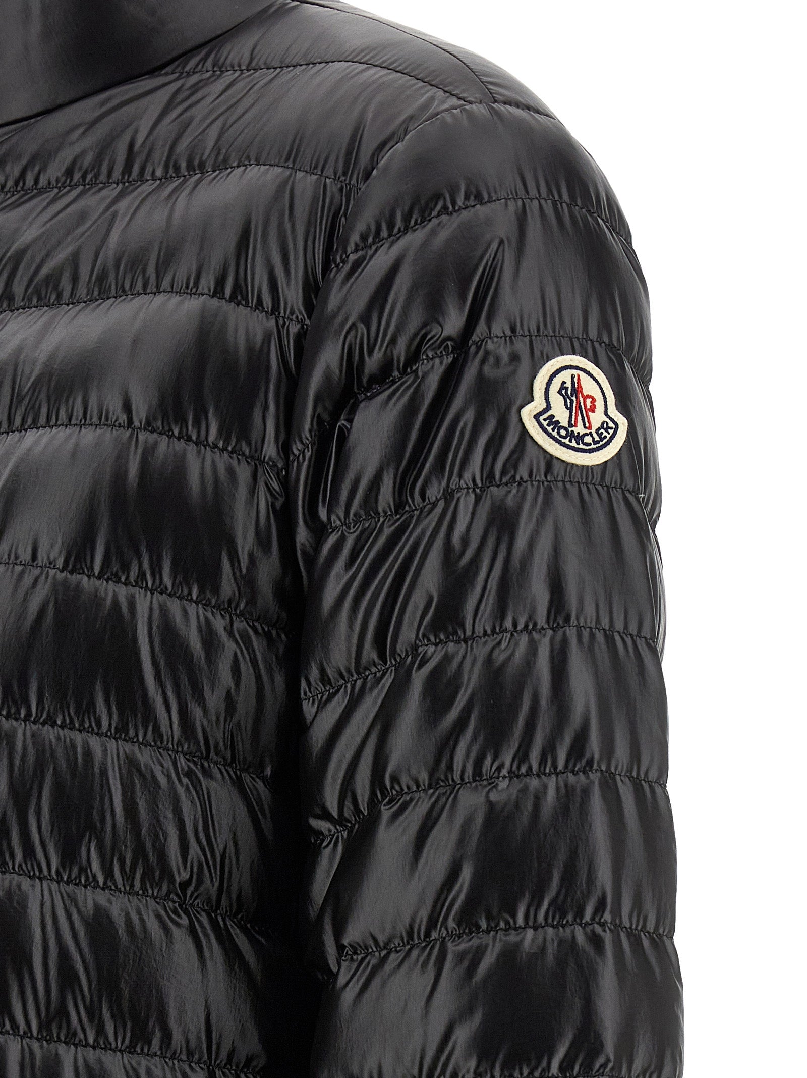 Moncler Black Polyamide Full-Length Jacket Moncler
