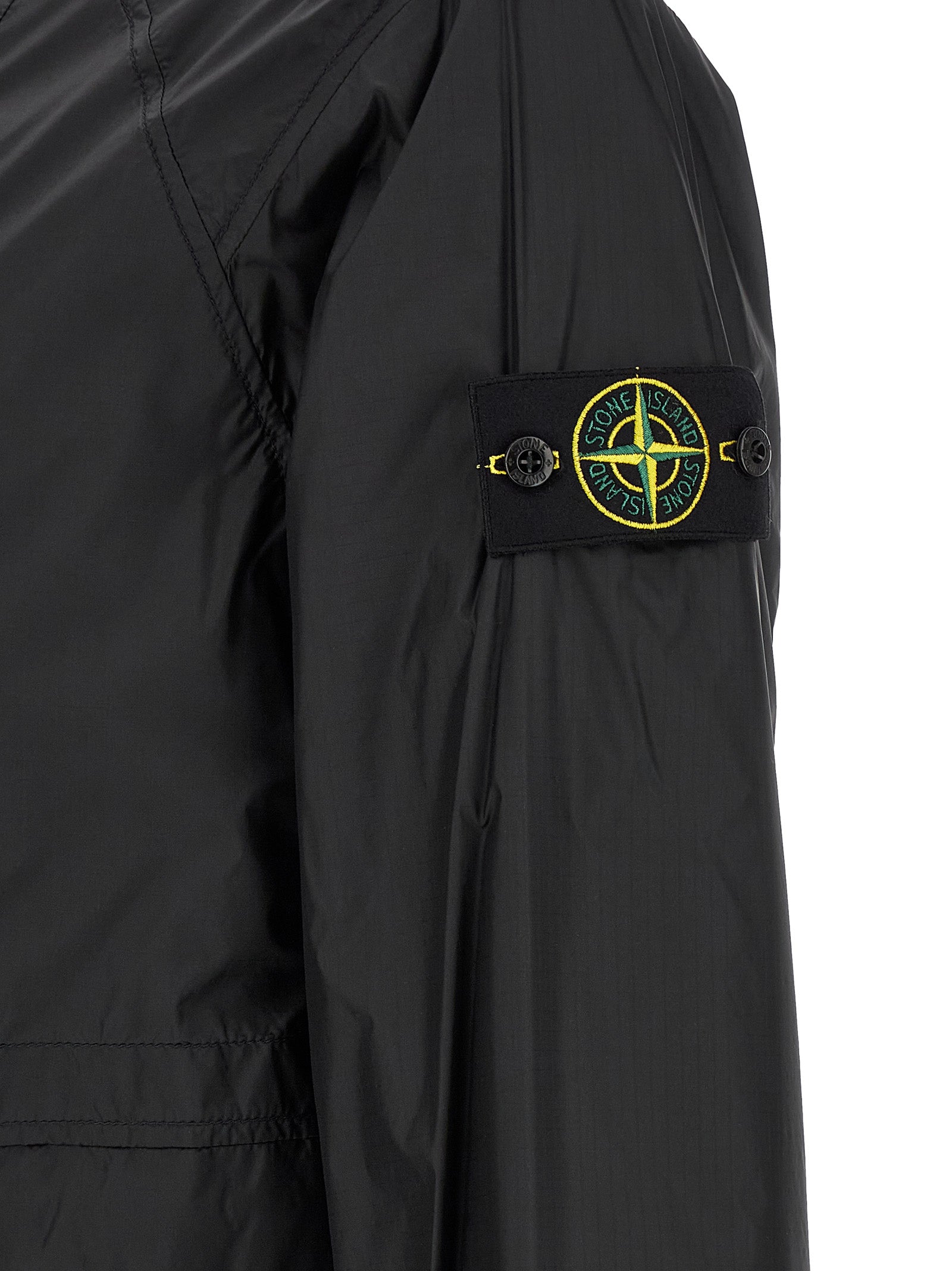 Stone Island Blue Polyamide Shell Jacket Stone Island