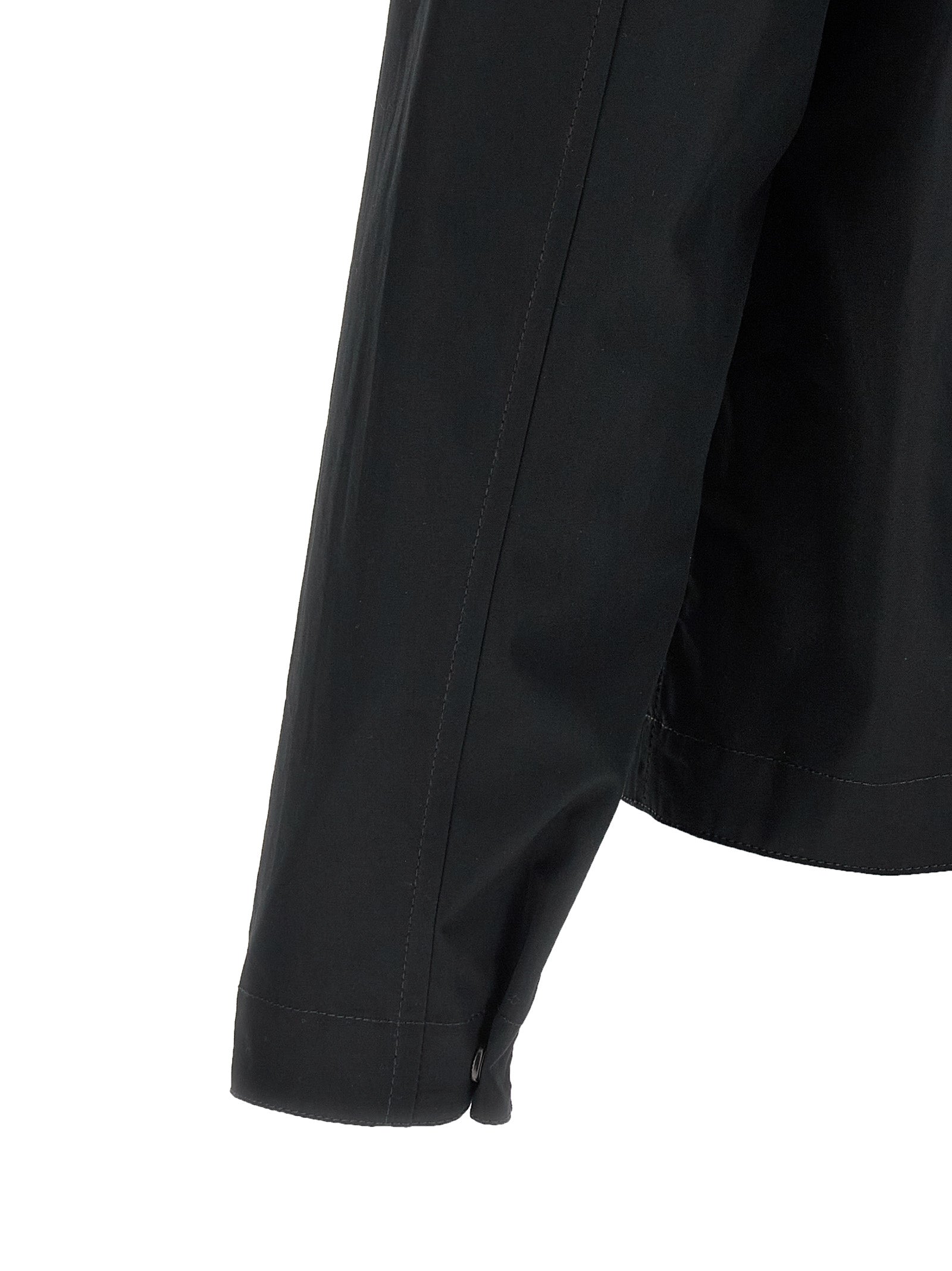 Stone Island Black Cotton Blouse Stone Island