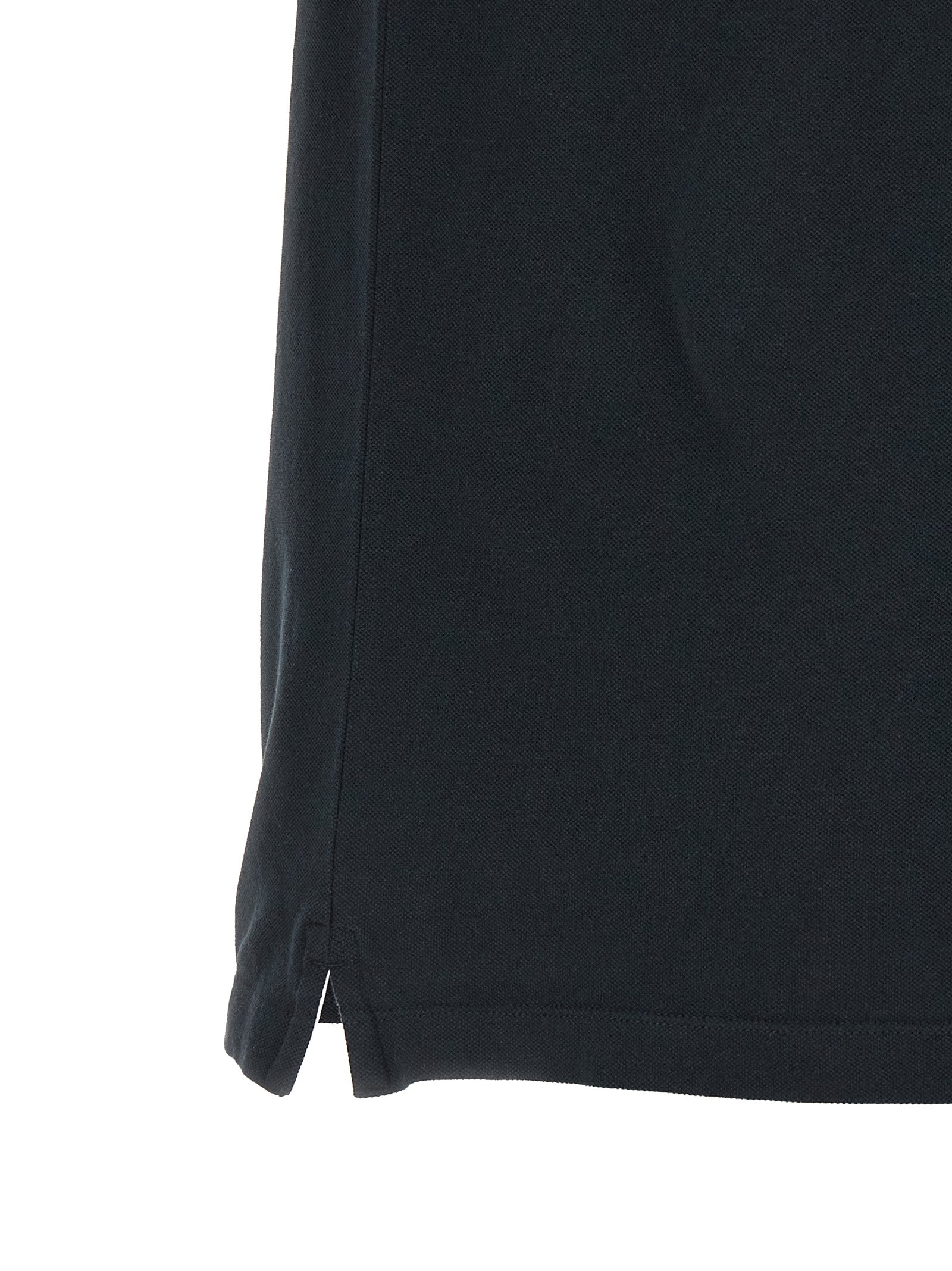 Stone Island Blue Cotton Polo Shirt Stone Island