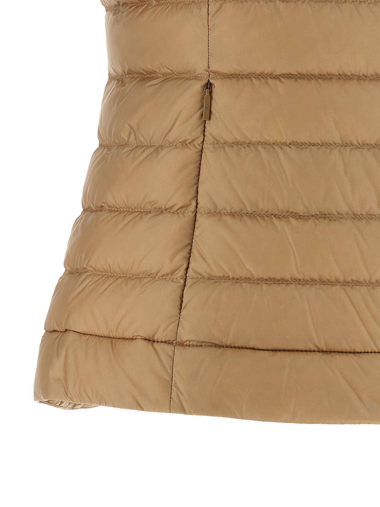 Moncler Beige Polyamide Sleeveless Jacket Moncler