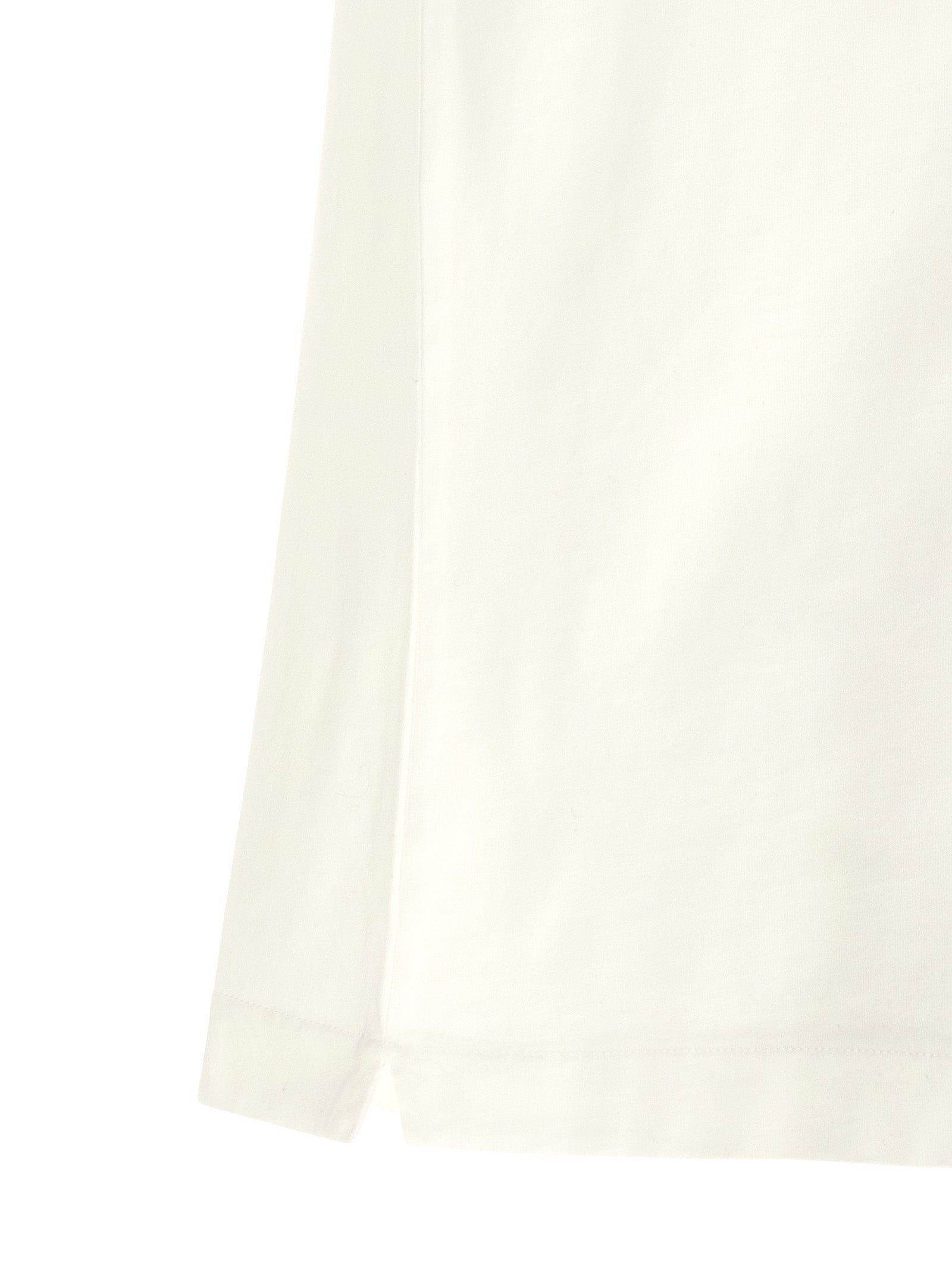 Off-White Bicolor Cotton T-Shirt Off-White