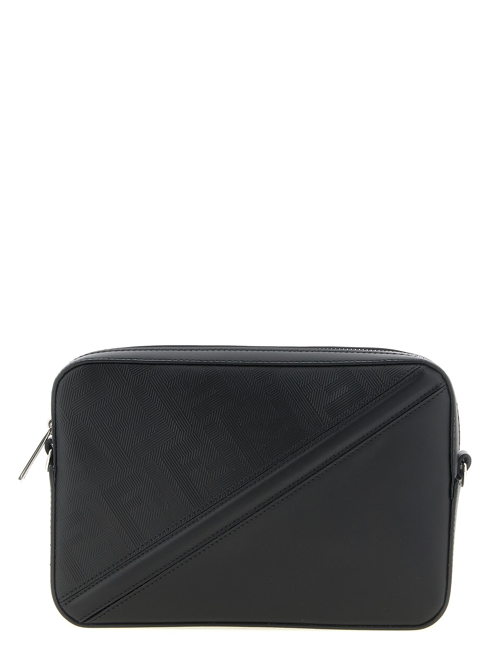 Fendi Black Viscose Shoulder Bag Fendi