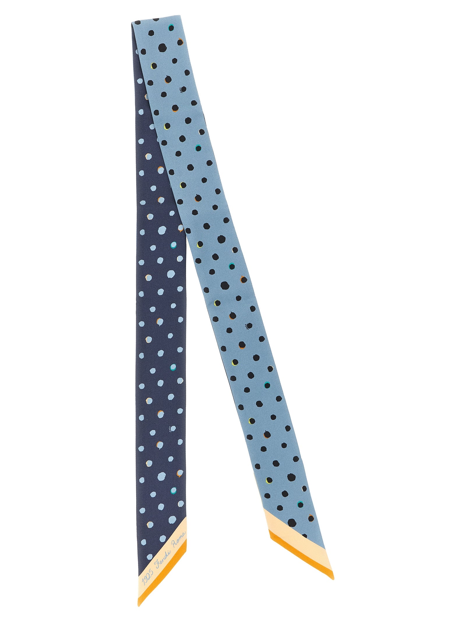Fendi Multicolor Silk Foulard Fendi