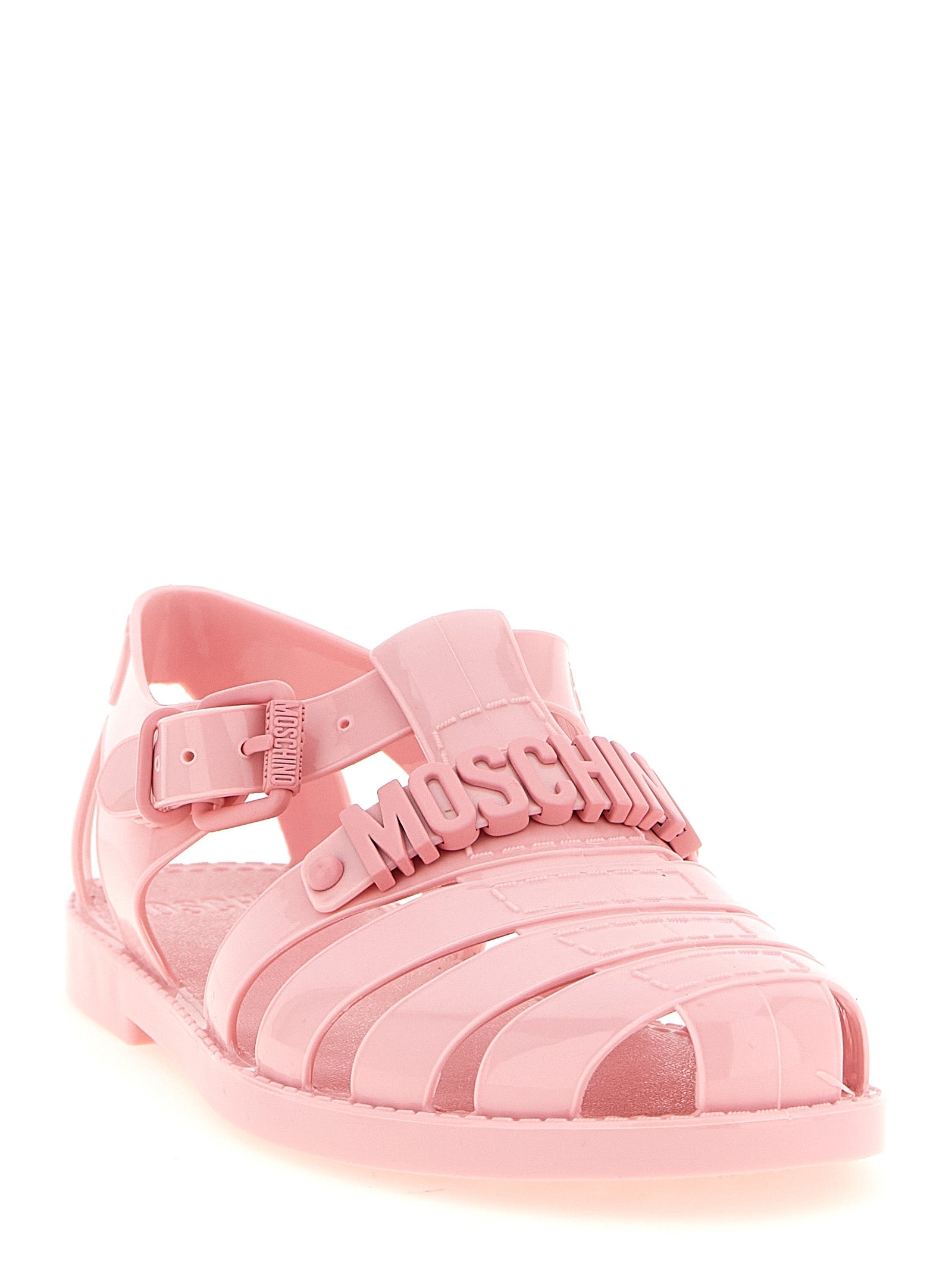 Moschino Multicolor Pvc Flat Sandals Moschino