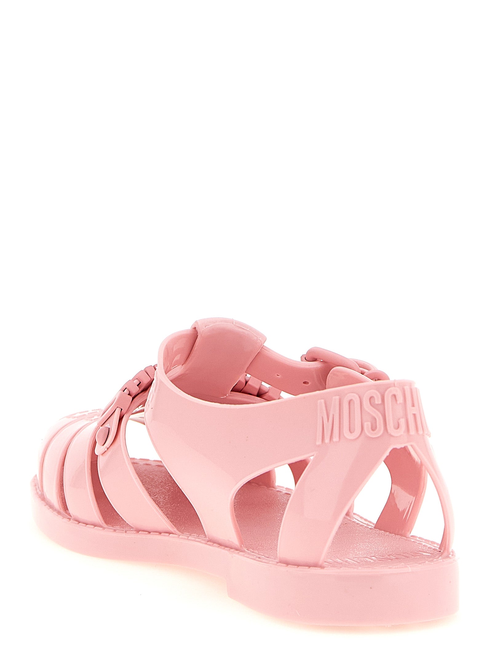Moschino Multicolor Pvc Flat Sandals Moschino