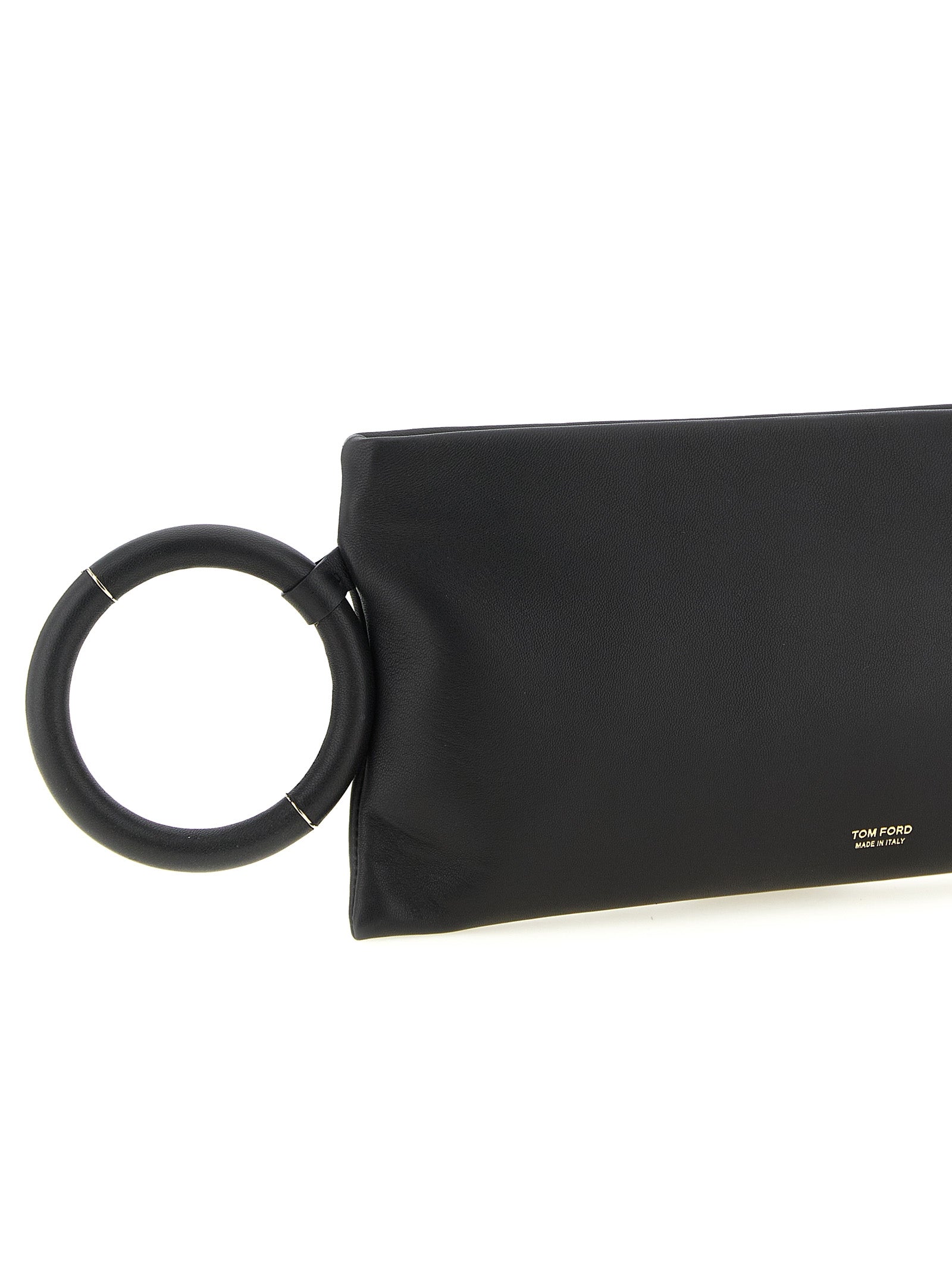 Tom Ford Black Lambskin Clutch Bag Tom Ford