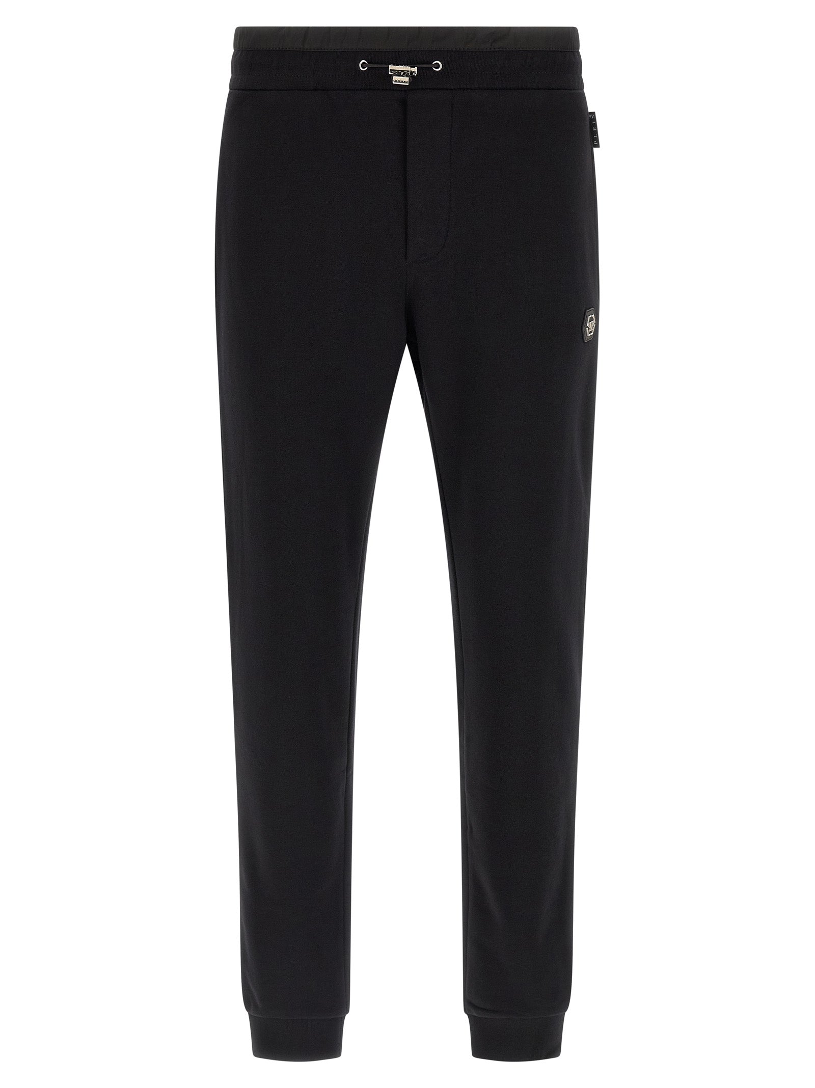 Philipp Plein Black Cotton Joggers (Workout Pants) Philipp Plein