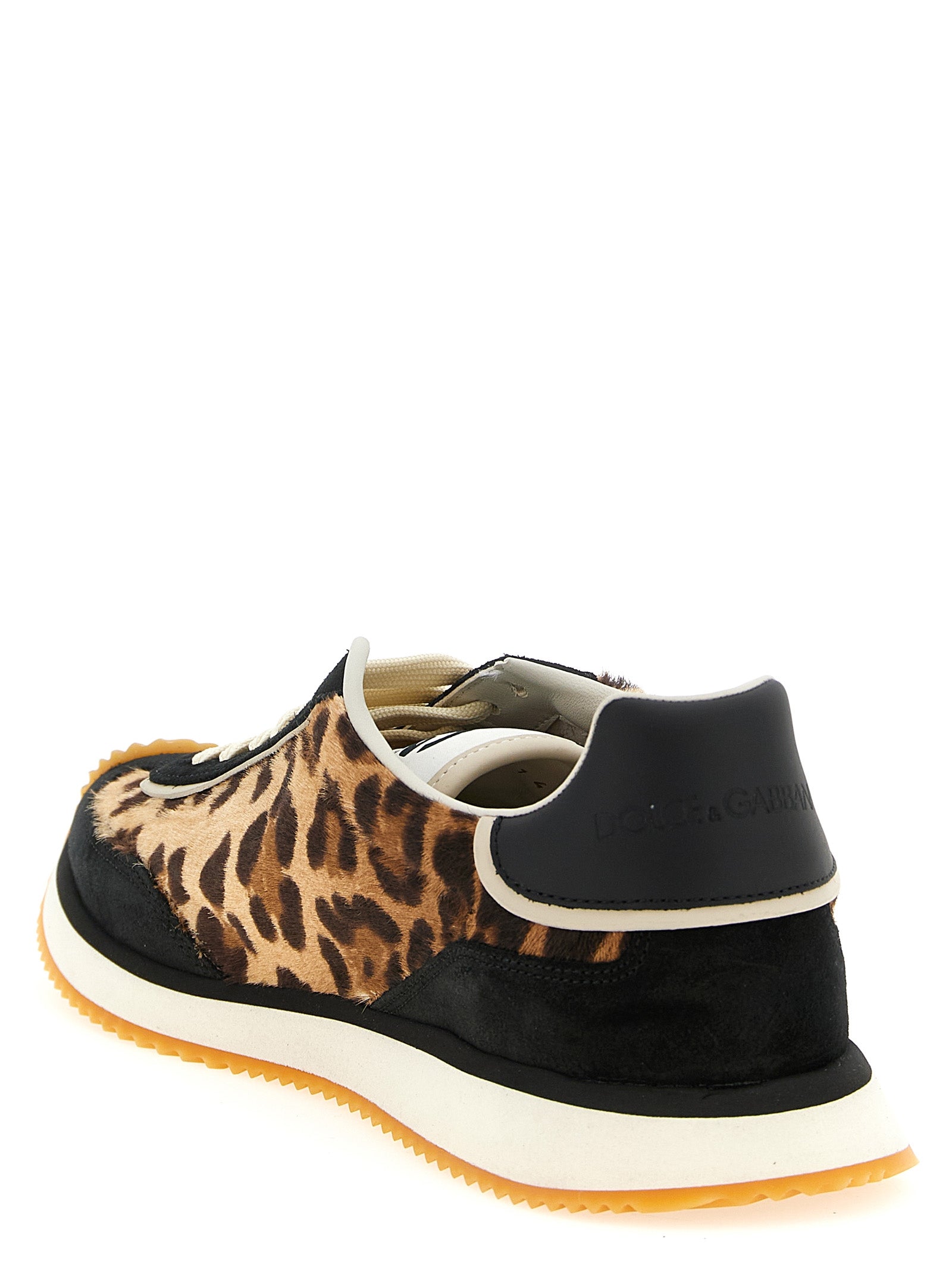 Dolce & Gabbana Multicolor Calfskin Low Top Sneakers Dolce & Gabbana